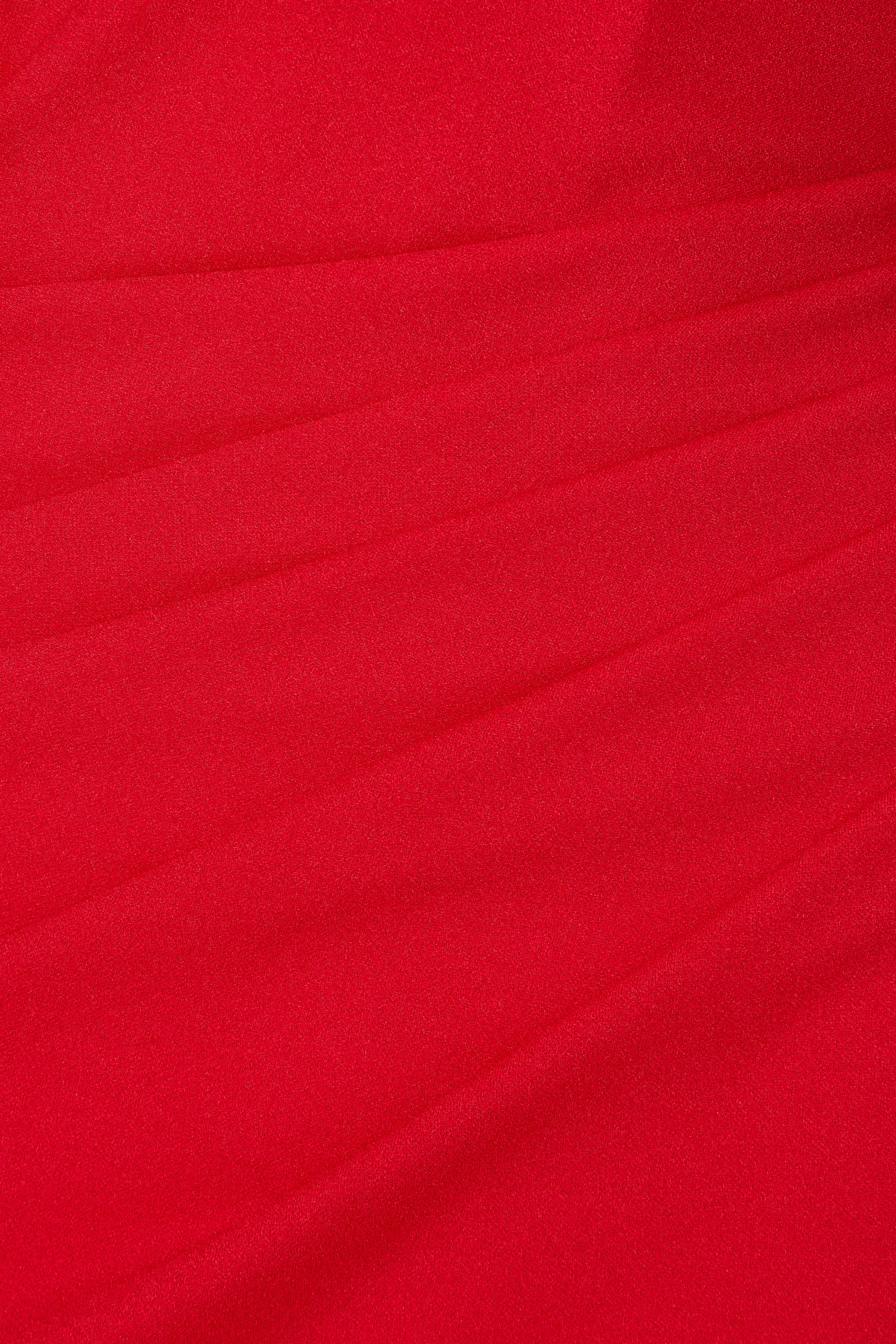 Petite Red Drop Sleeve Maxi Dress