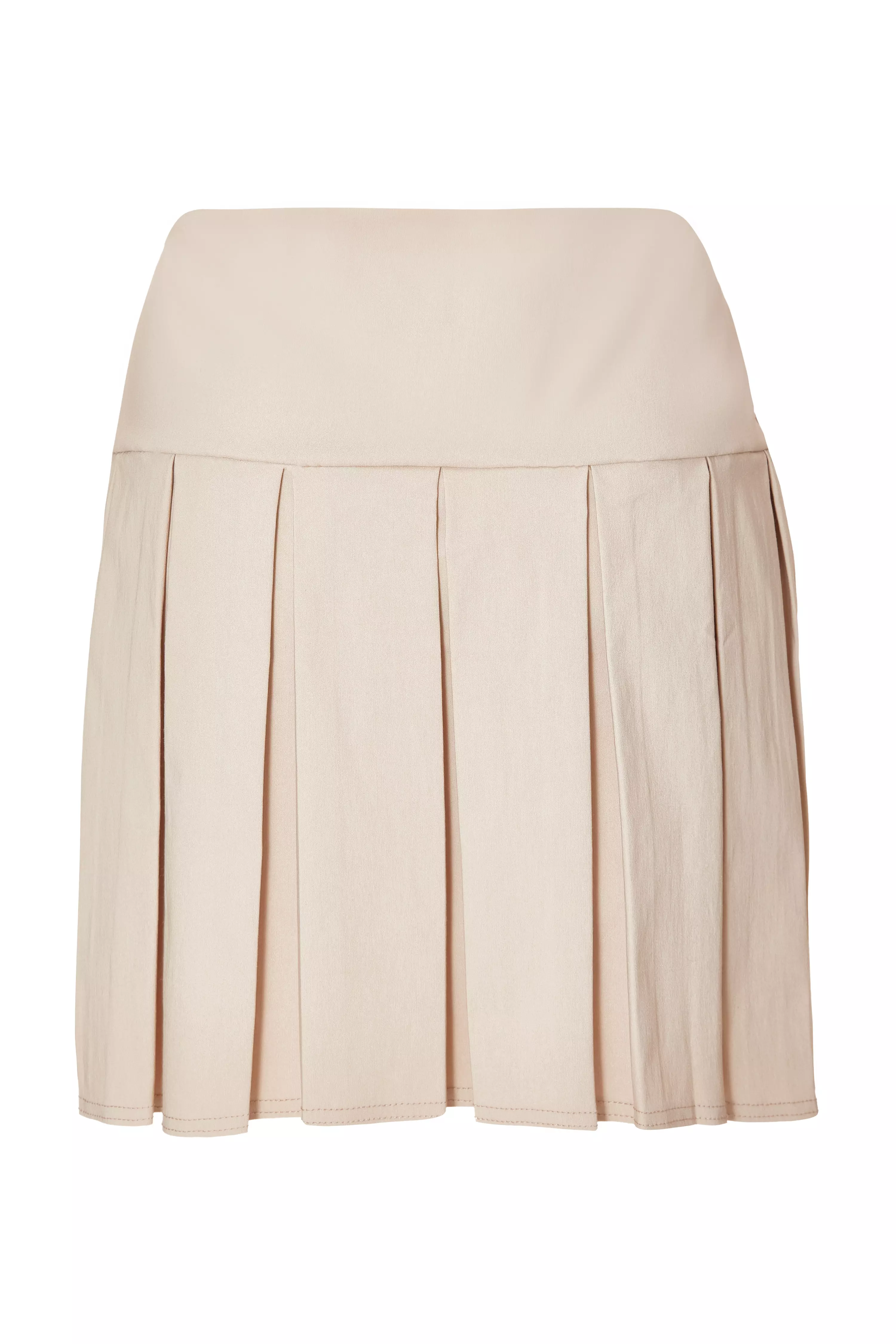 Stone Pleated Skort