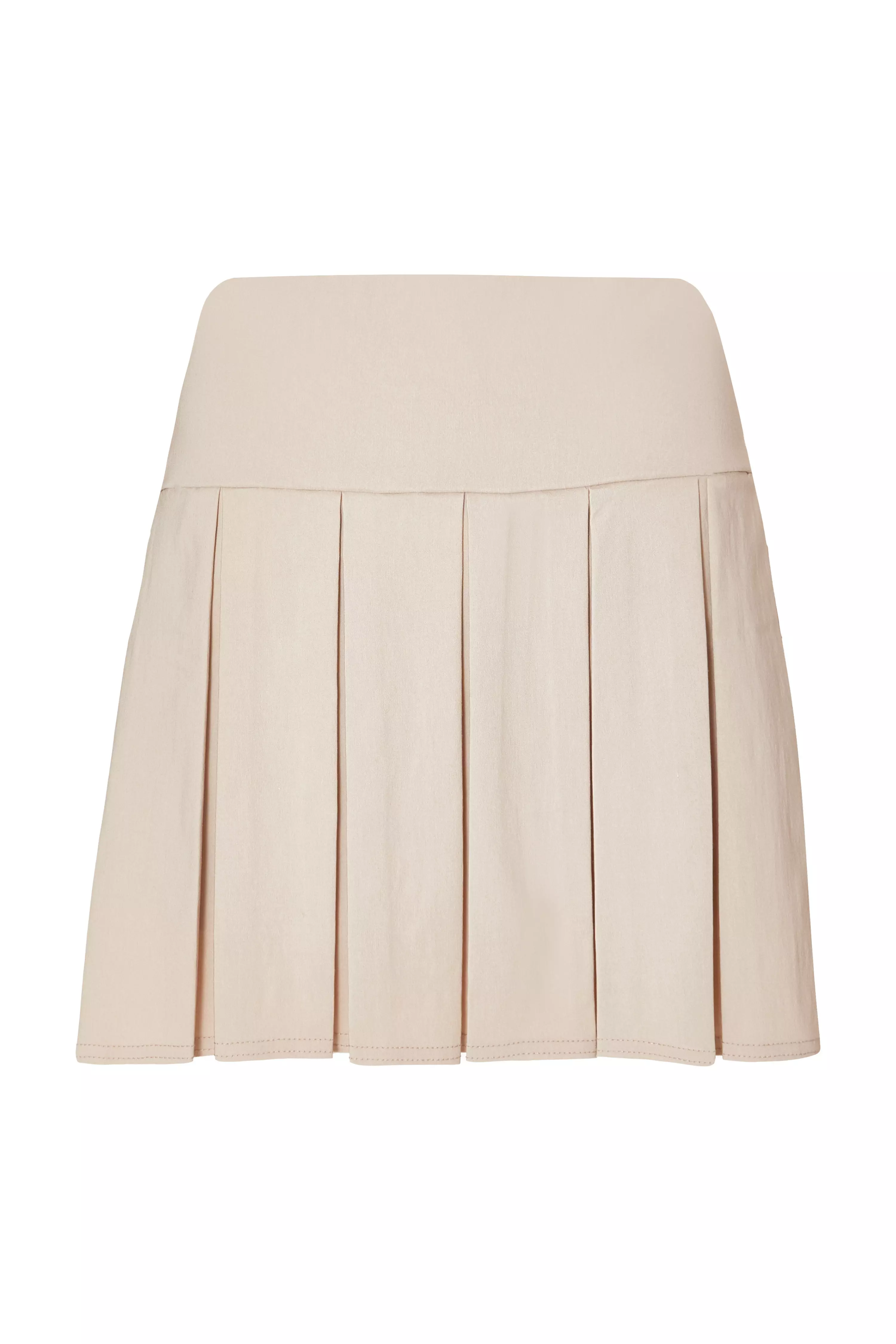 Stone Pleated Skort