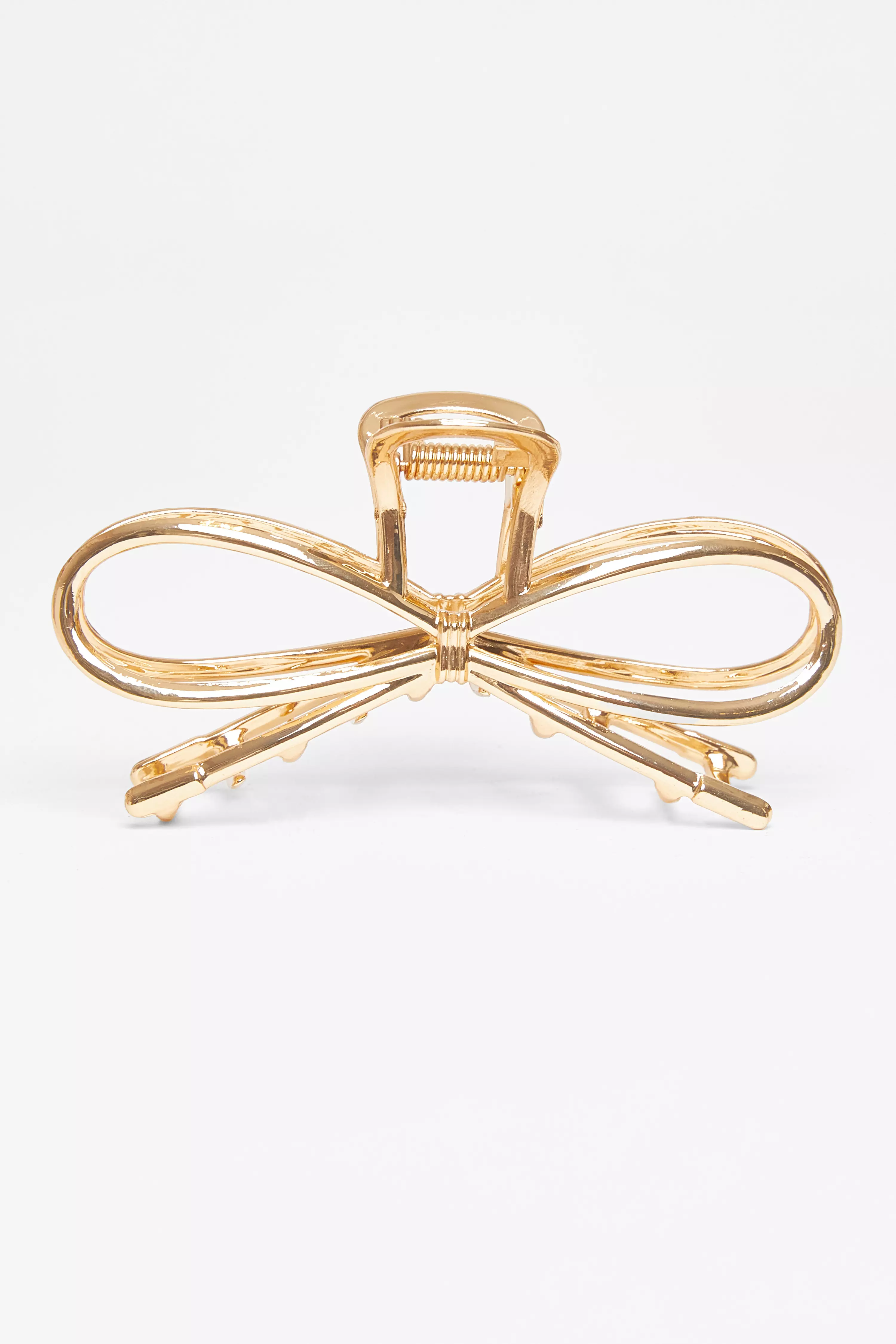Gold Bow Hair Claw
