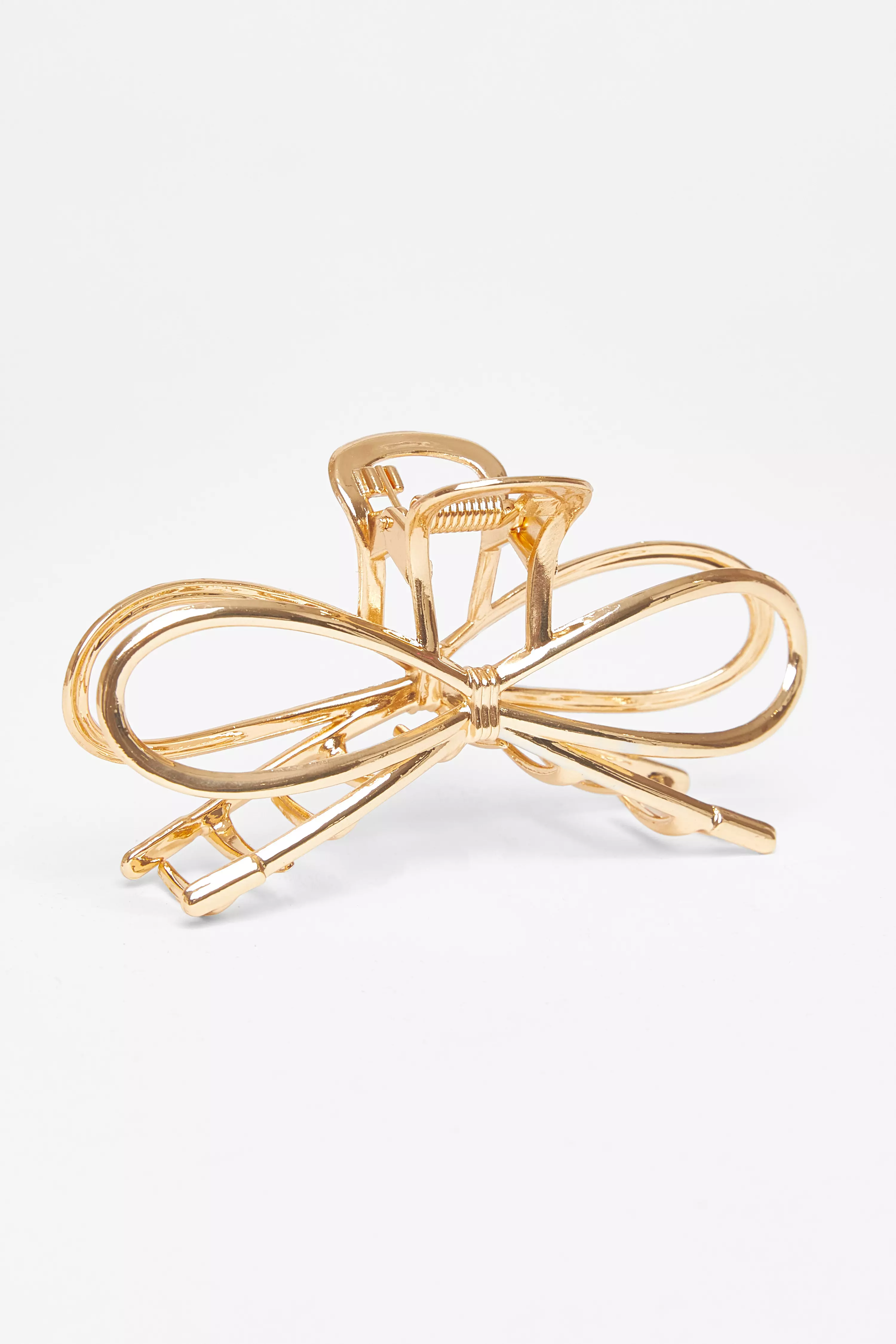 Gold Bow Hair Claw