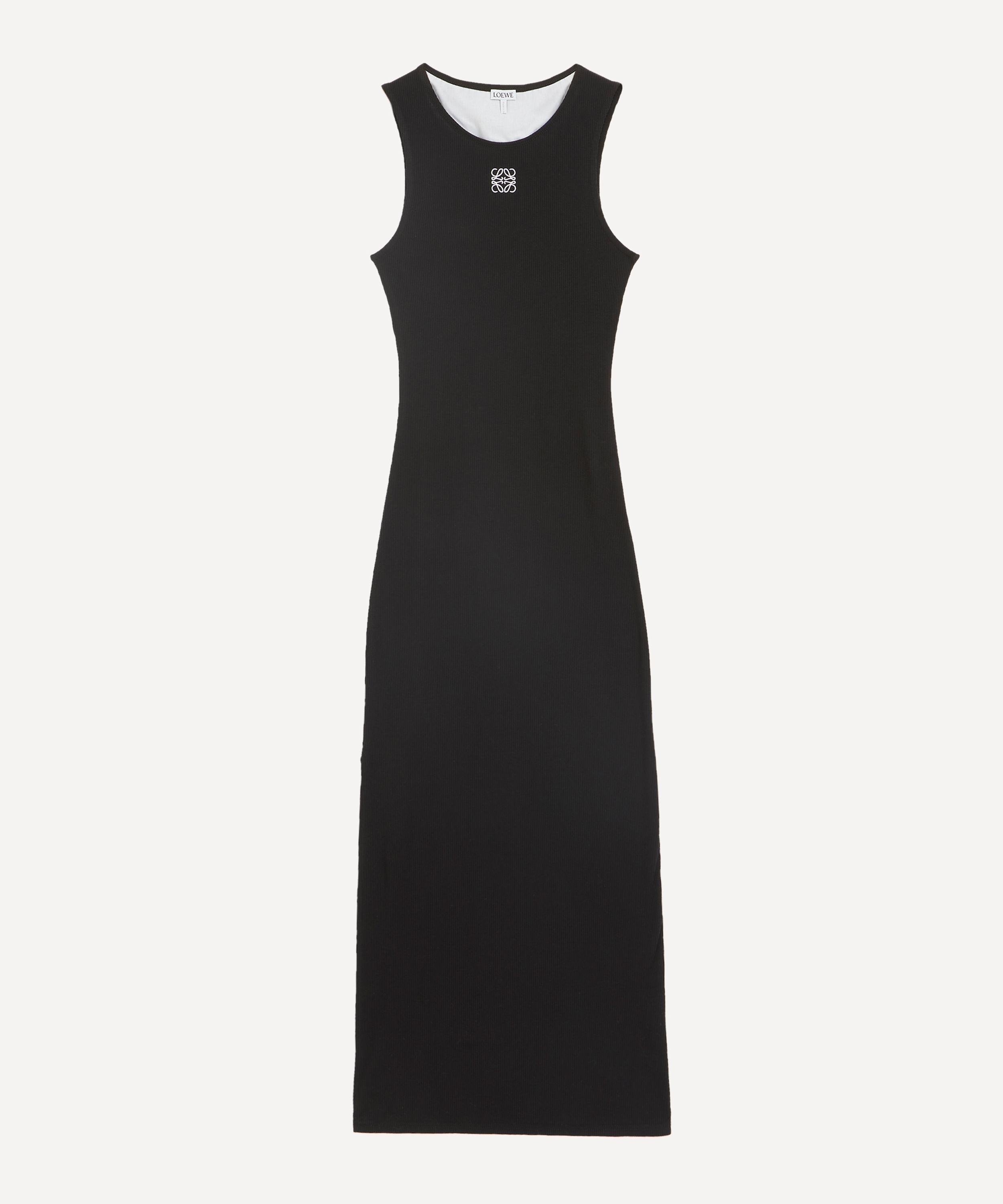 Organic By John Patrick Tank Slip Dress in Black