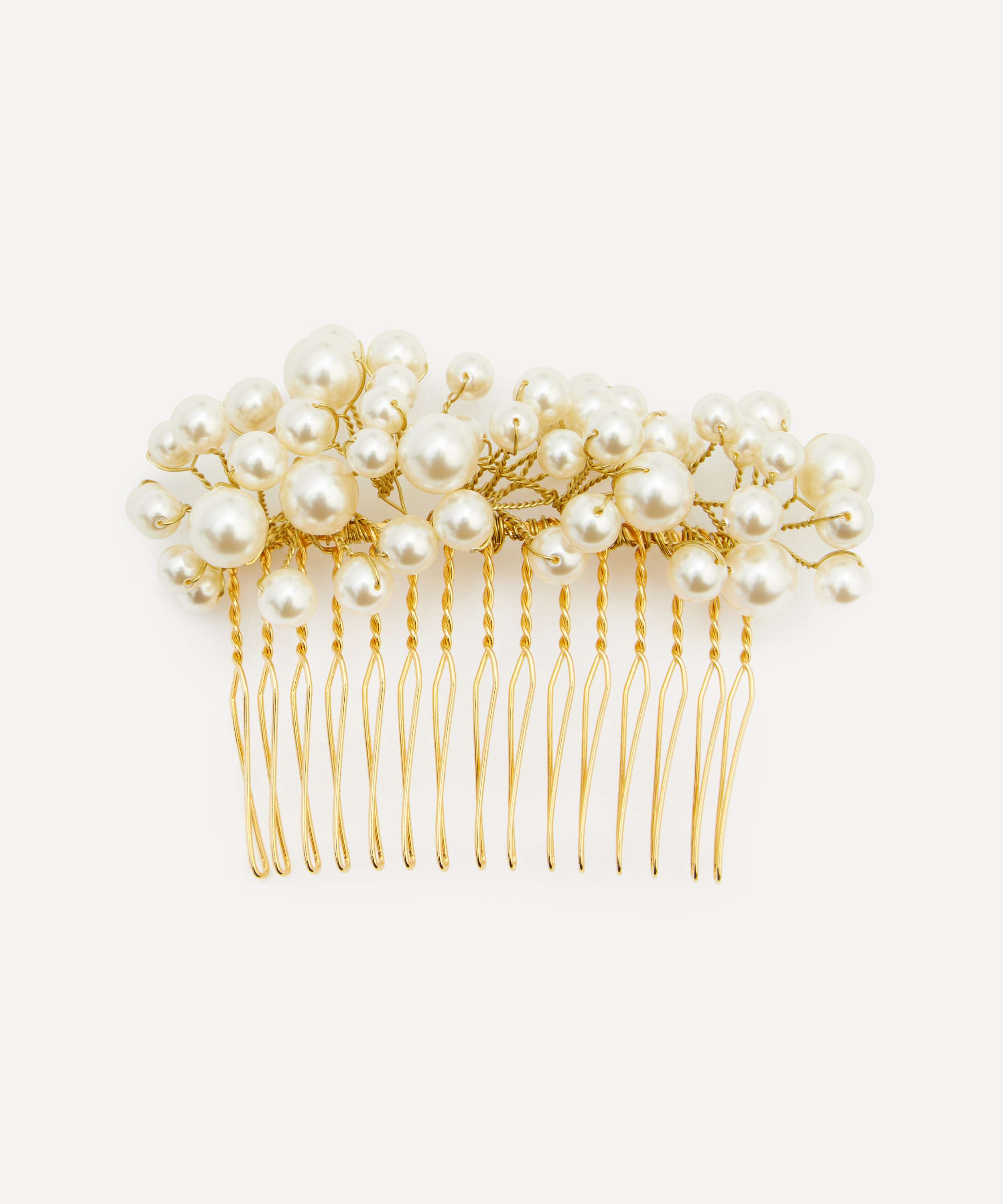 Fashion New Magic Hair Comb Hair Clip Hair Band Beaded Flowers Crystal  Elasticity Band Hair Disk Hairstyle Tools Hair Accessories