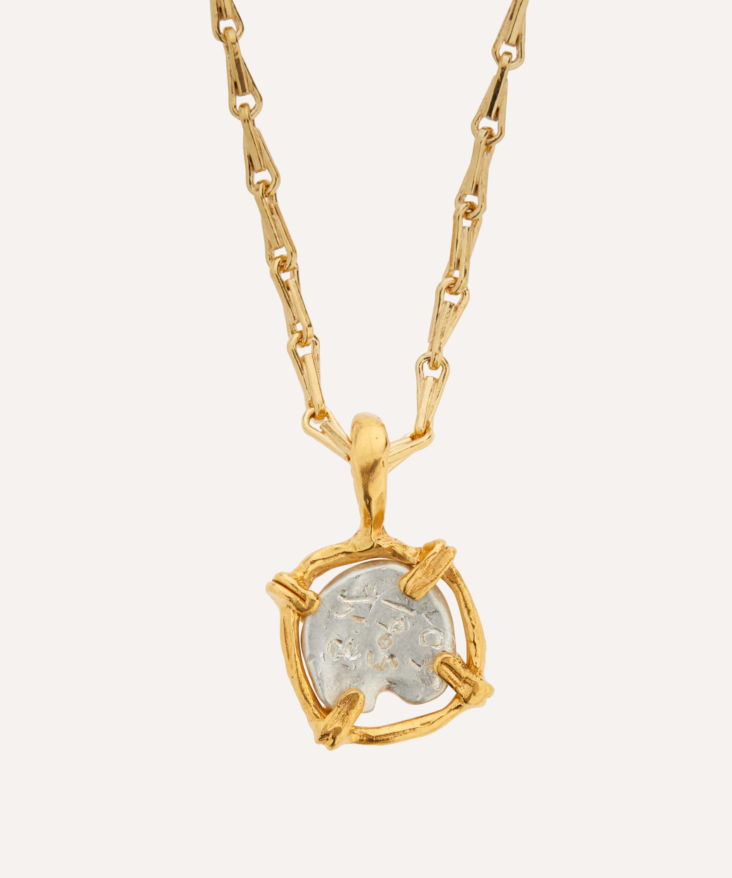 Mythology 18ct Yellow Gold Diamond Heart Lock Charm Pendant
