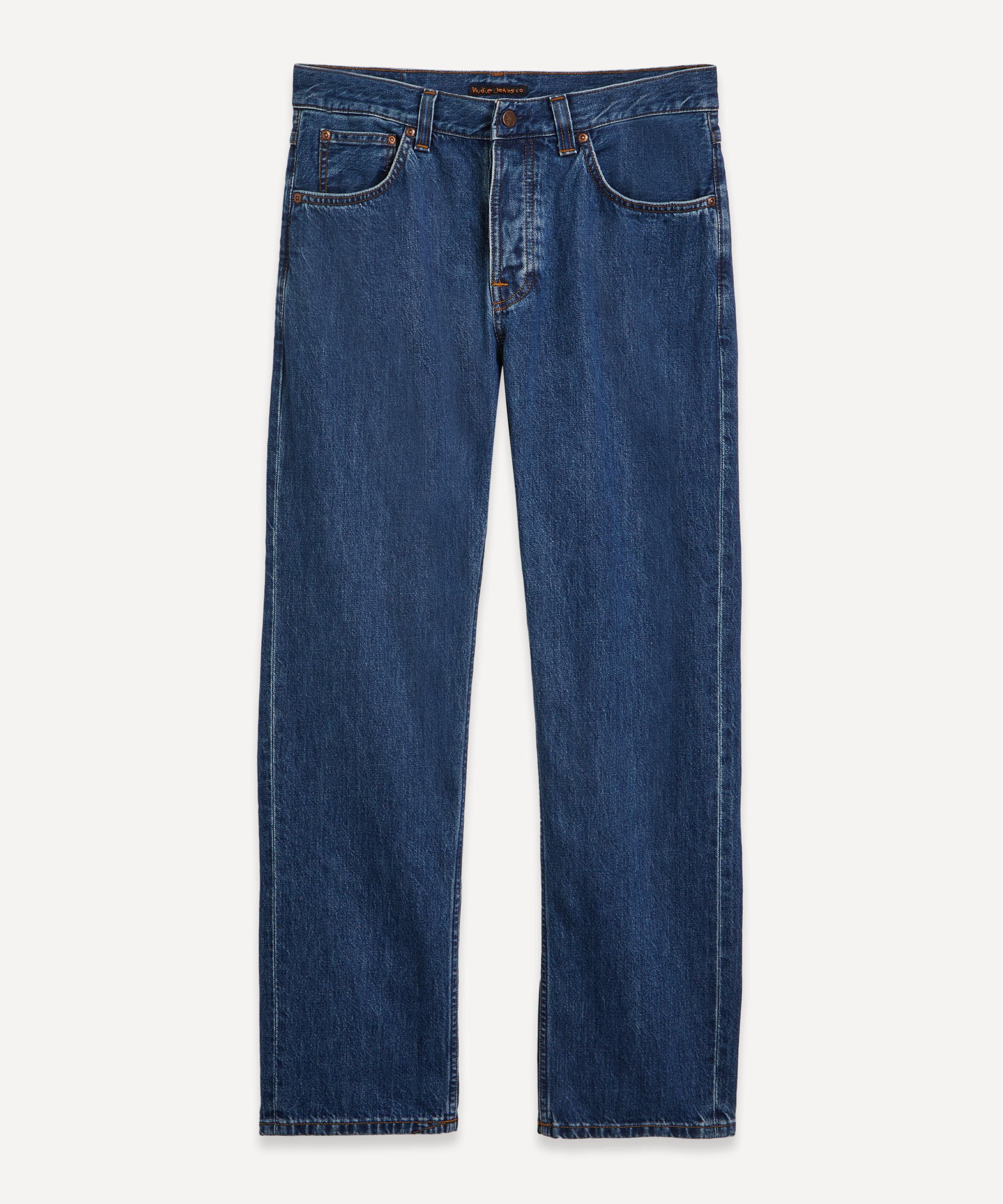 Pier One BASIC - Straight leg jeans - dark blue denim/dark-blue