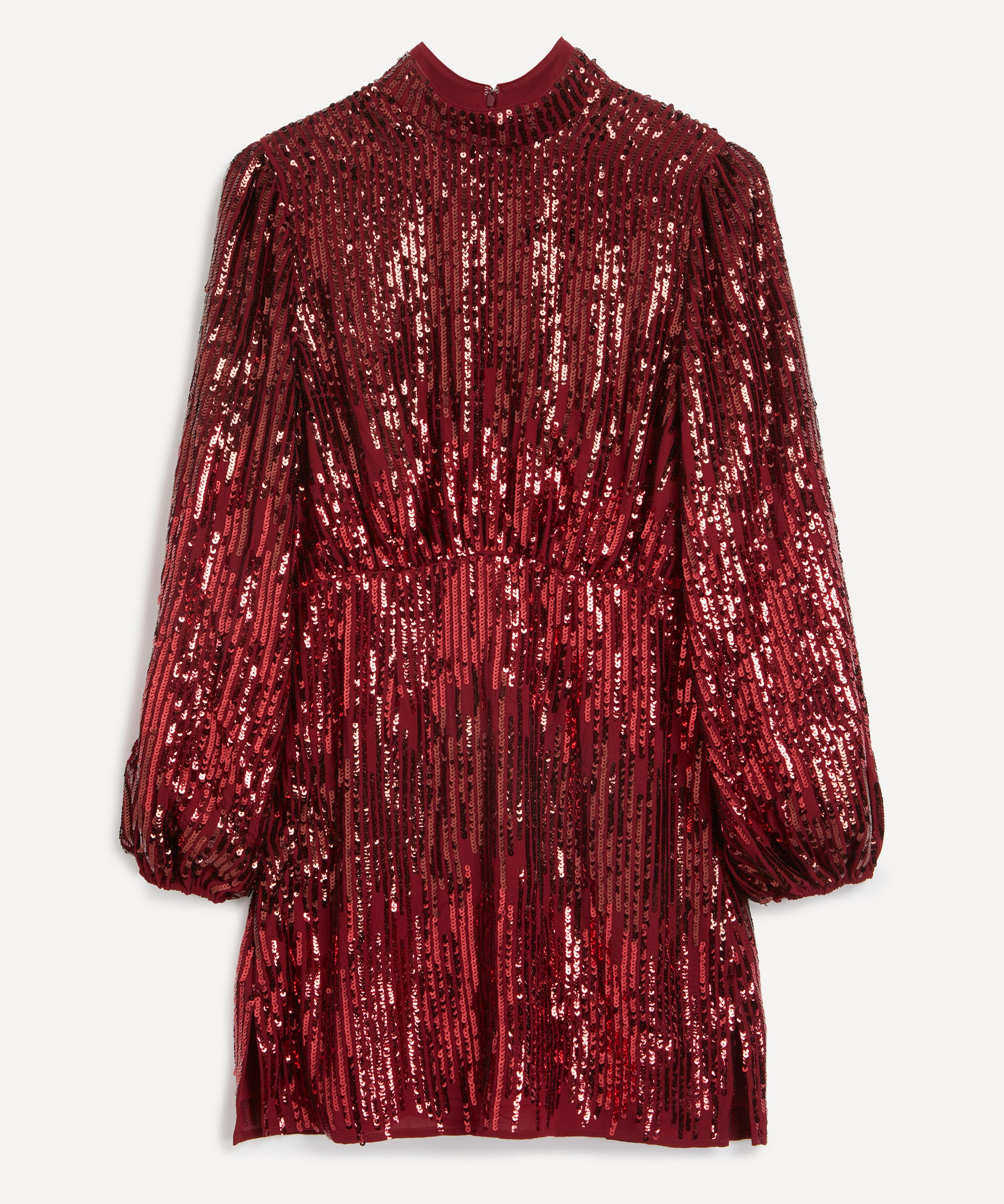 Currently Obsessed With: Rare London Sequin Feather Trim Mini Dress -  Talking With Tami