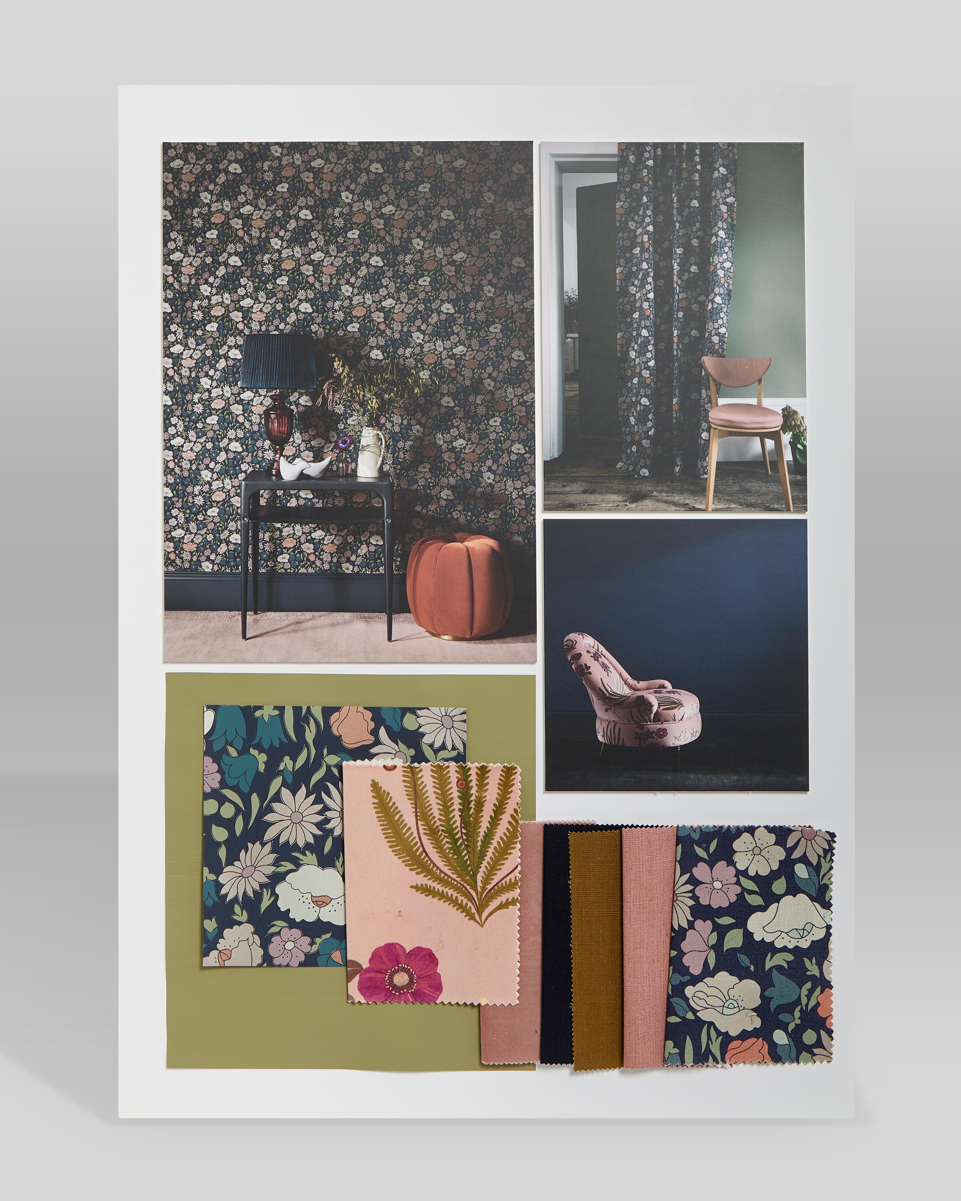 Art Deco Interior Design Mood Board by Pastel and Leaf Interiors