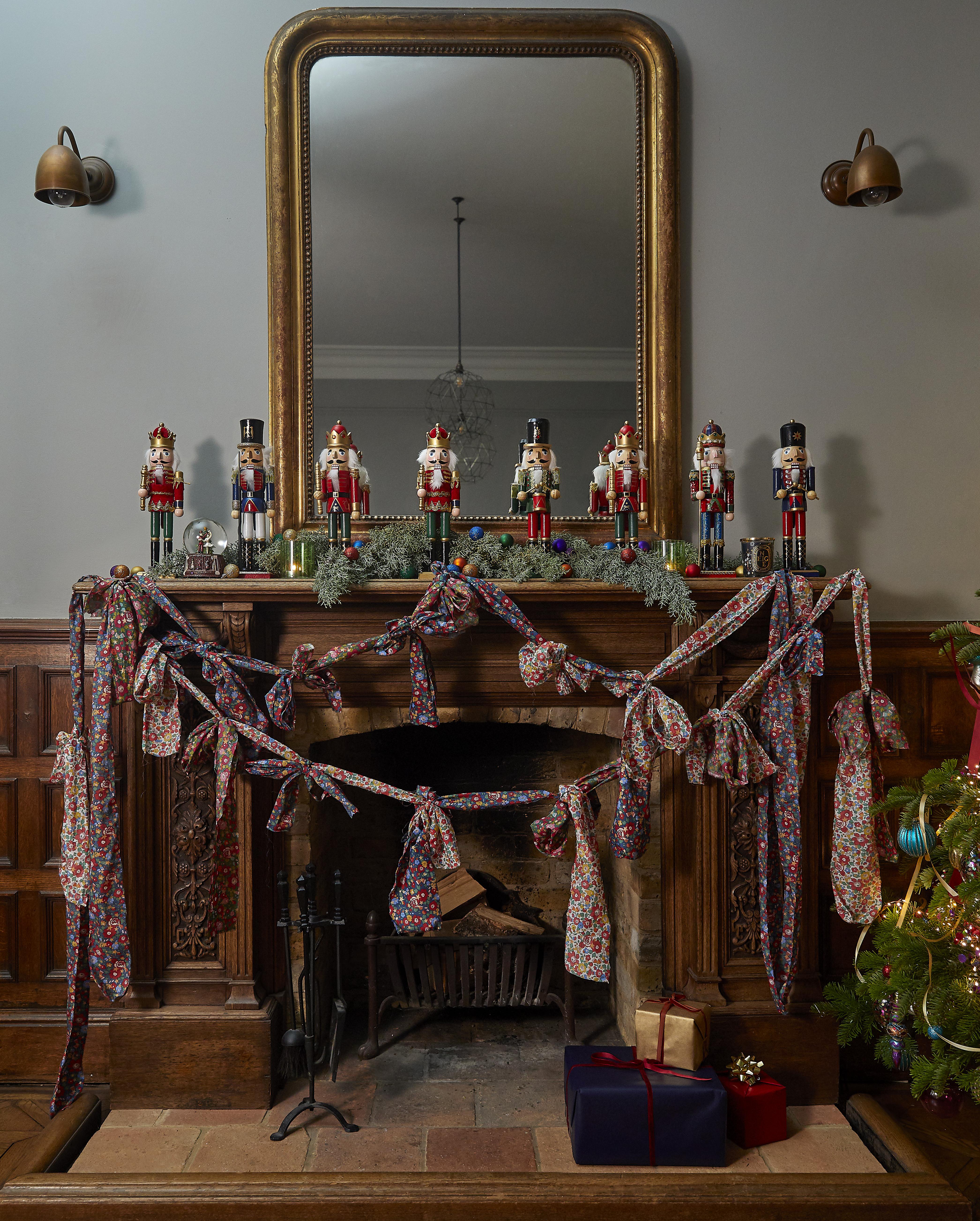 How to Decorate a Christmas Mantlepiece | Liberty