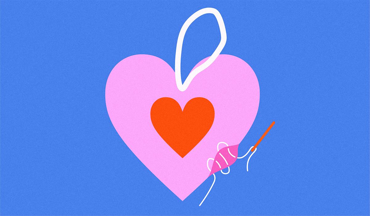 LibertyCraftClub: How To… Make A Heart Garland | Liberty