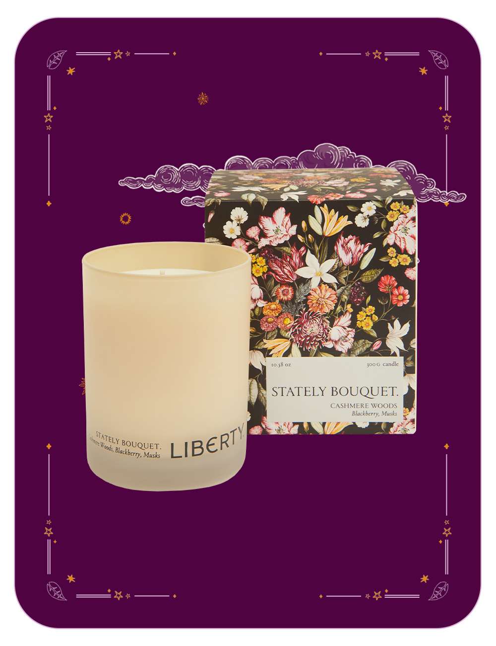 Liberty Stately Bouquet Scented Candle 300g