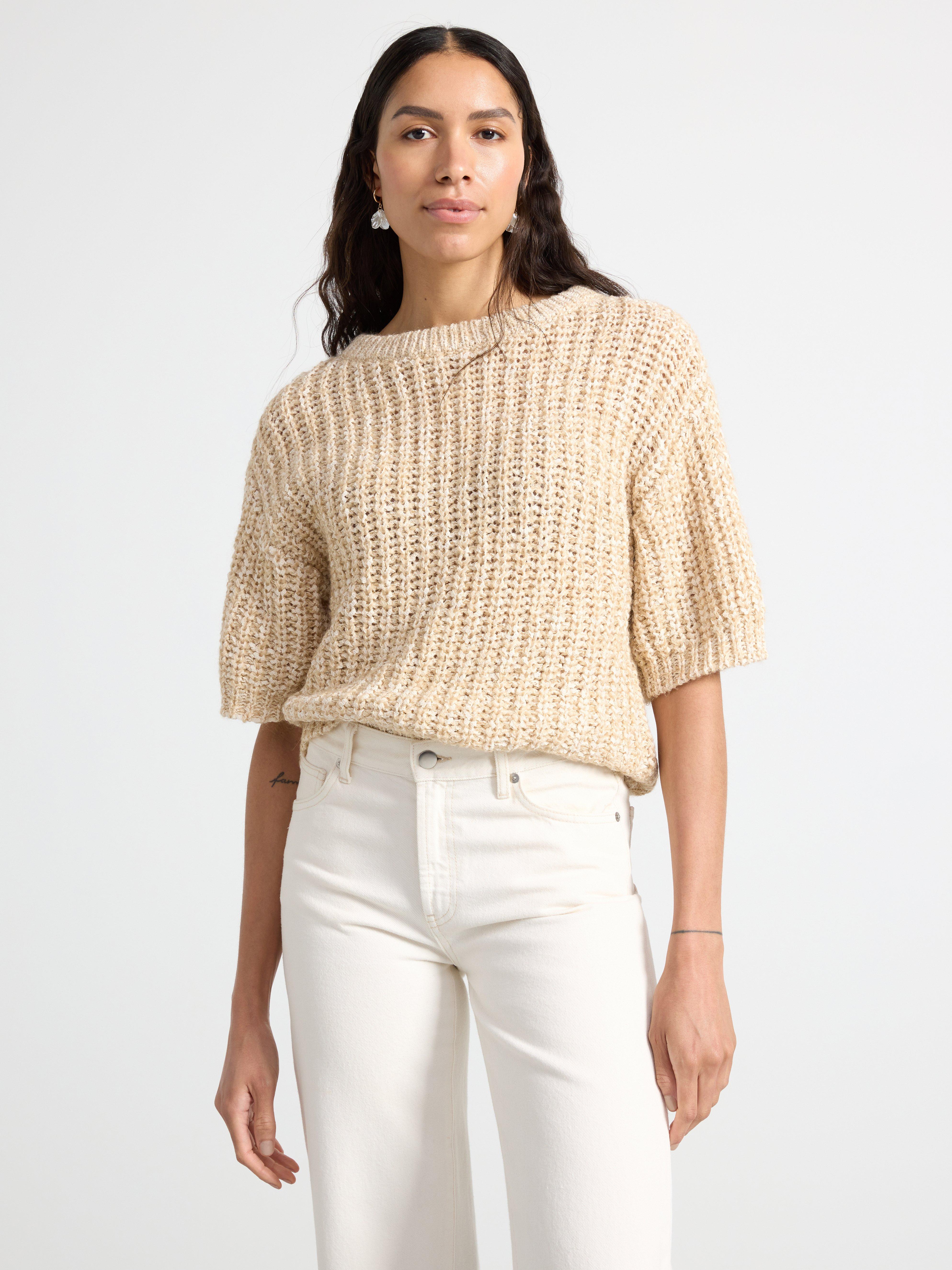 Casual Ribbed Knit Sweater & Pants Set