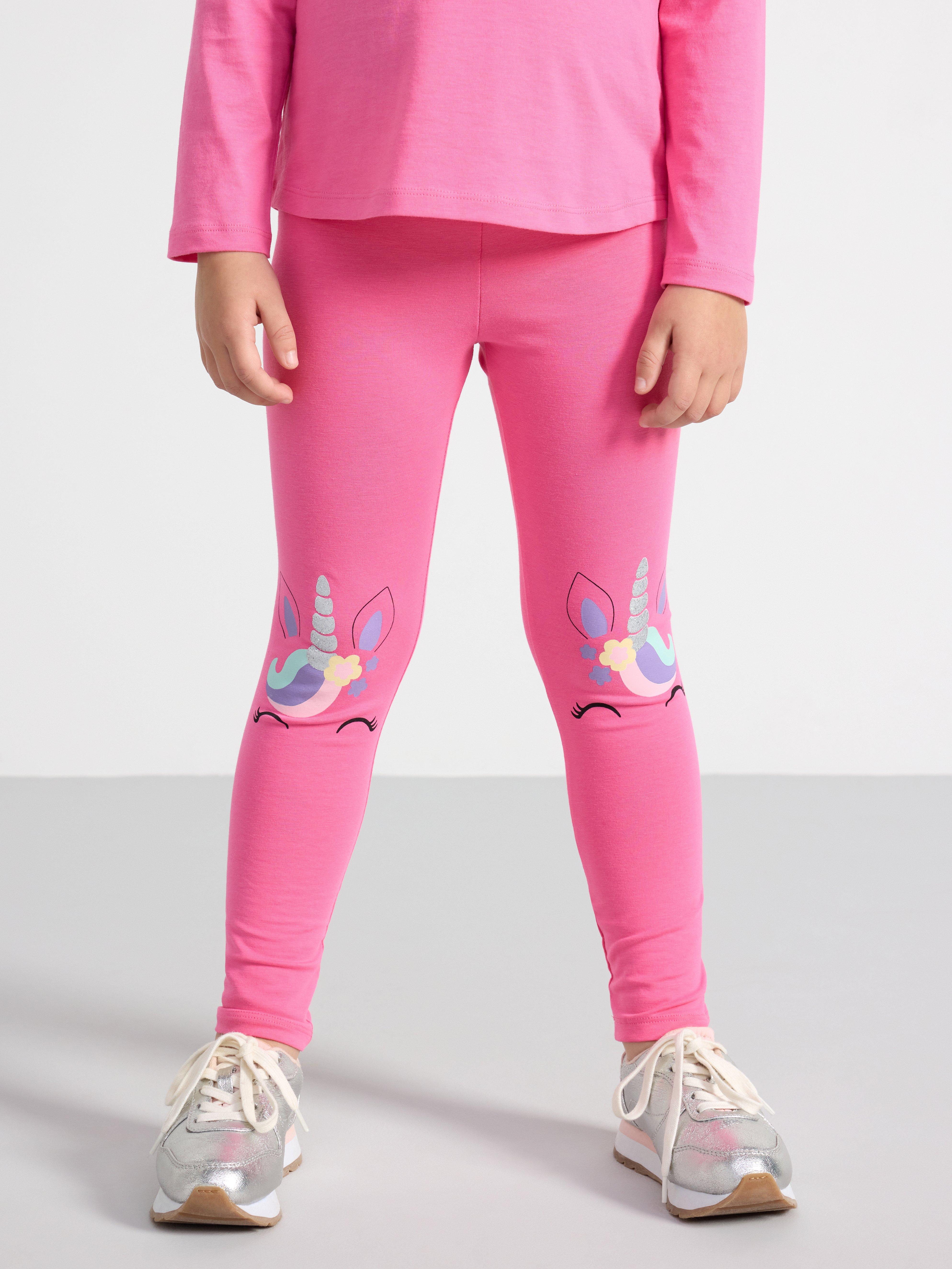 Rainbow Shops Womens Velour Baby Girl Rhinestone Studded Leggings, Pink,  Size XL
