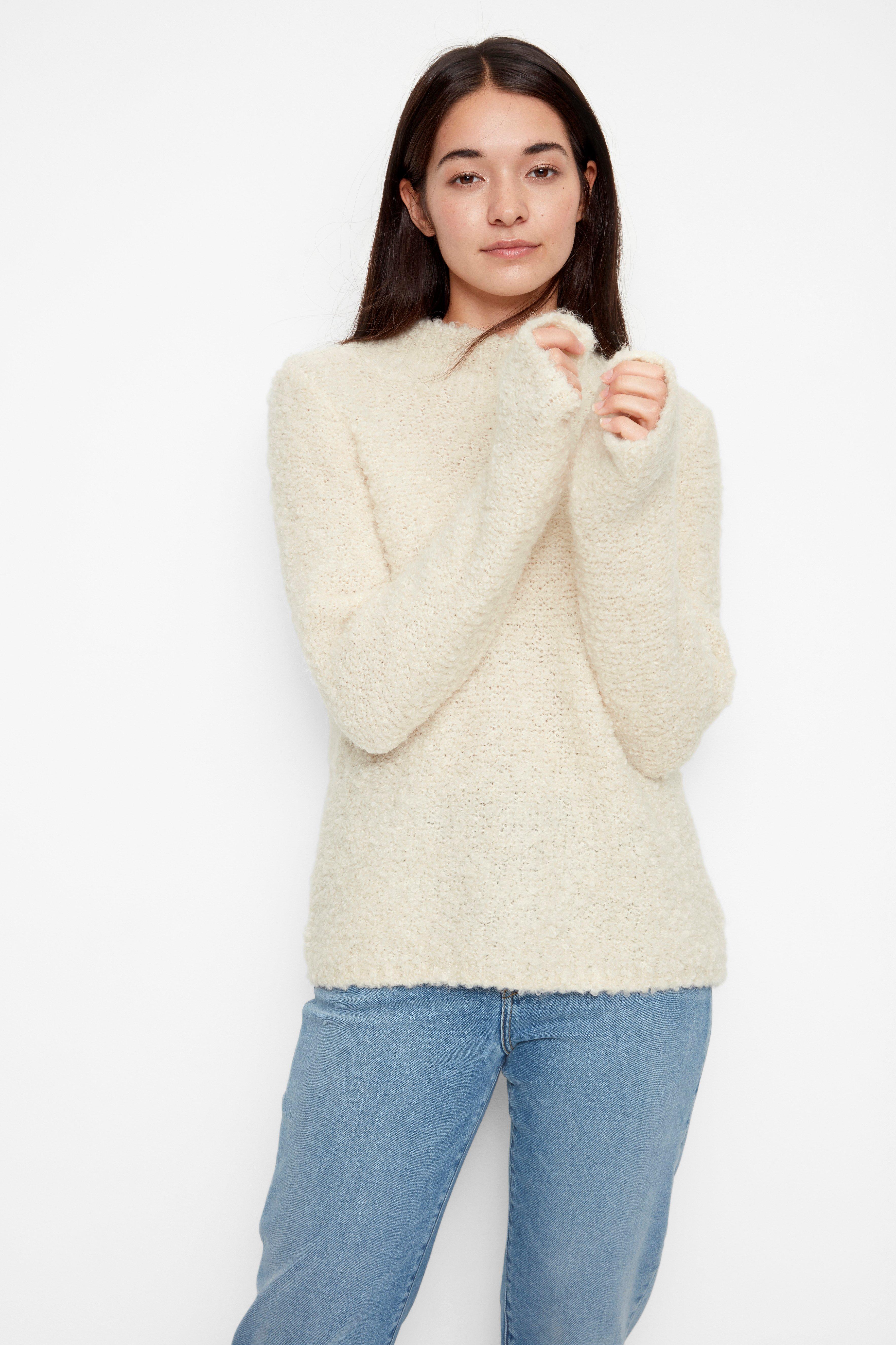 boucle sweater