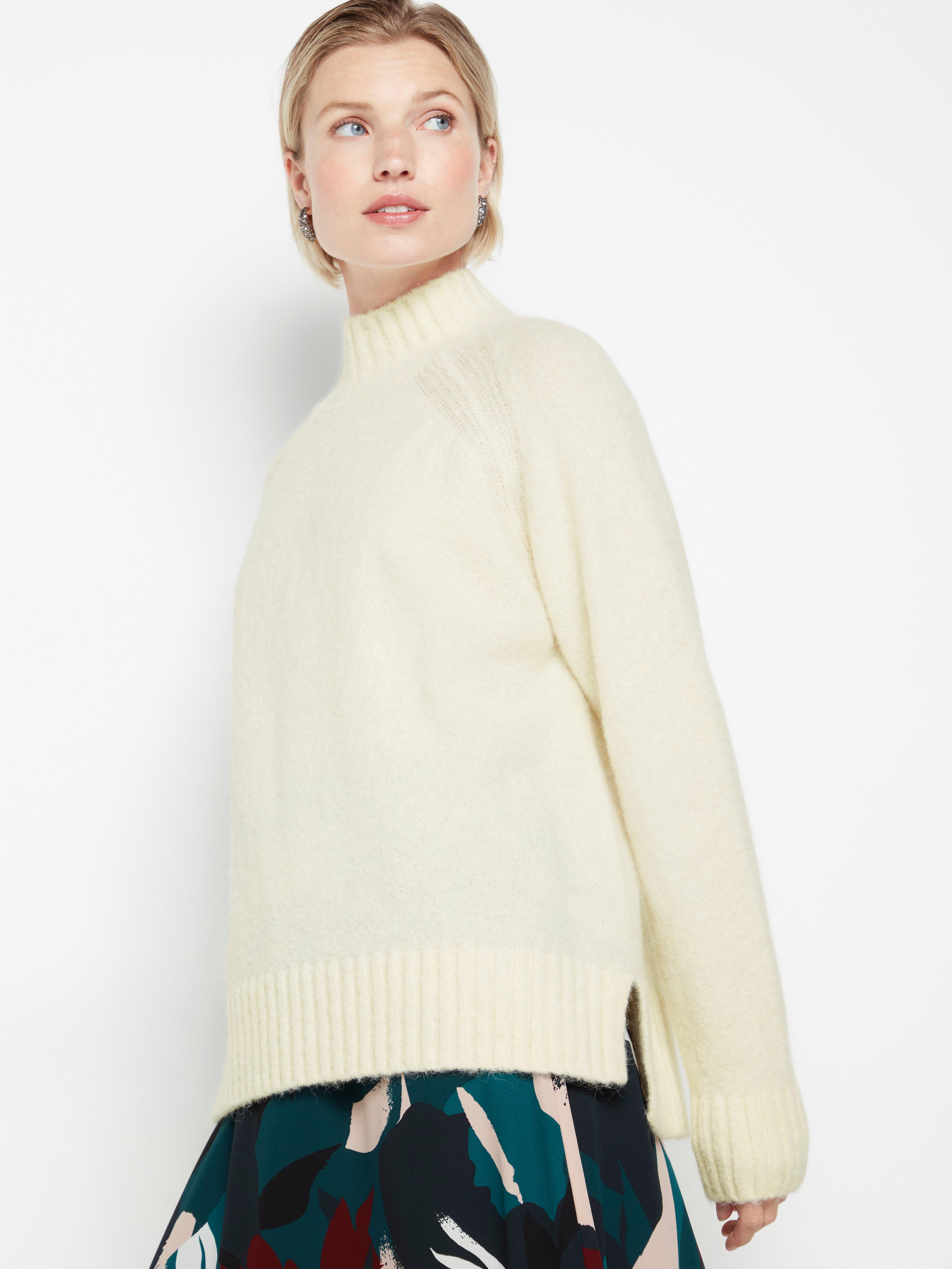 Knitted jumper in alpaca wool blend, Lindex Latvia