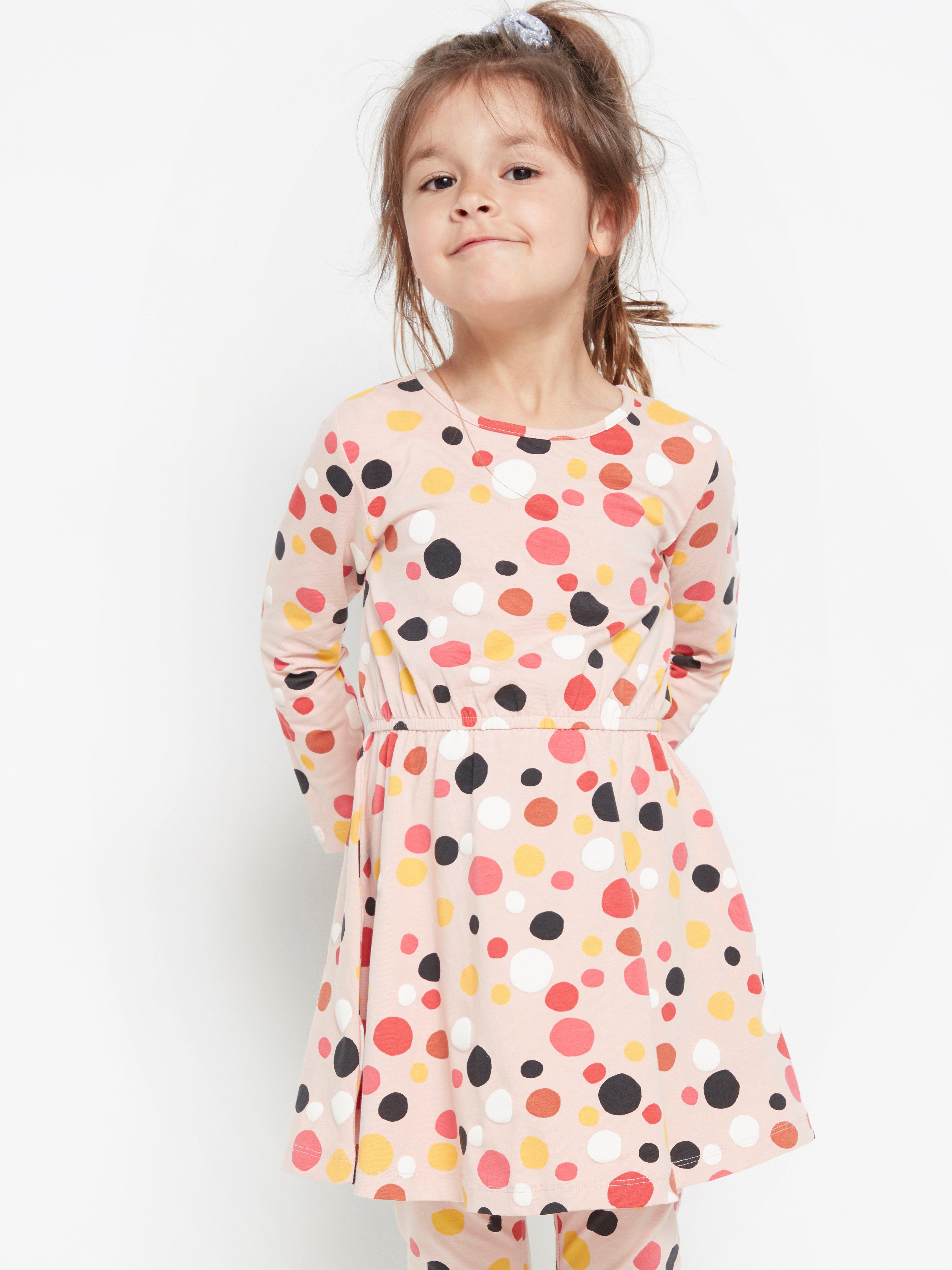 white long sleeve jersey dress