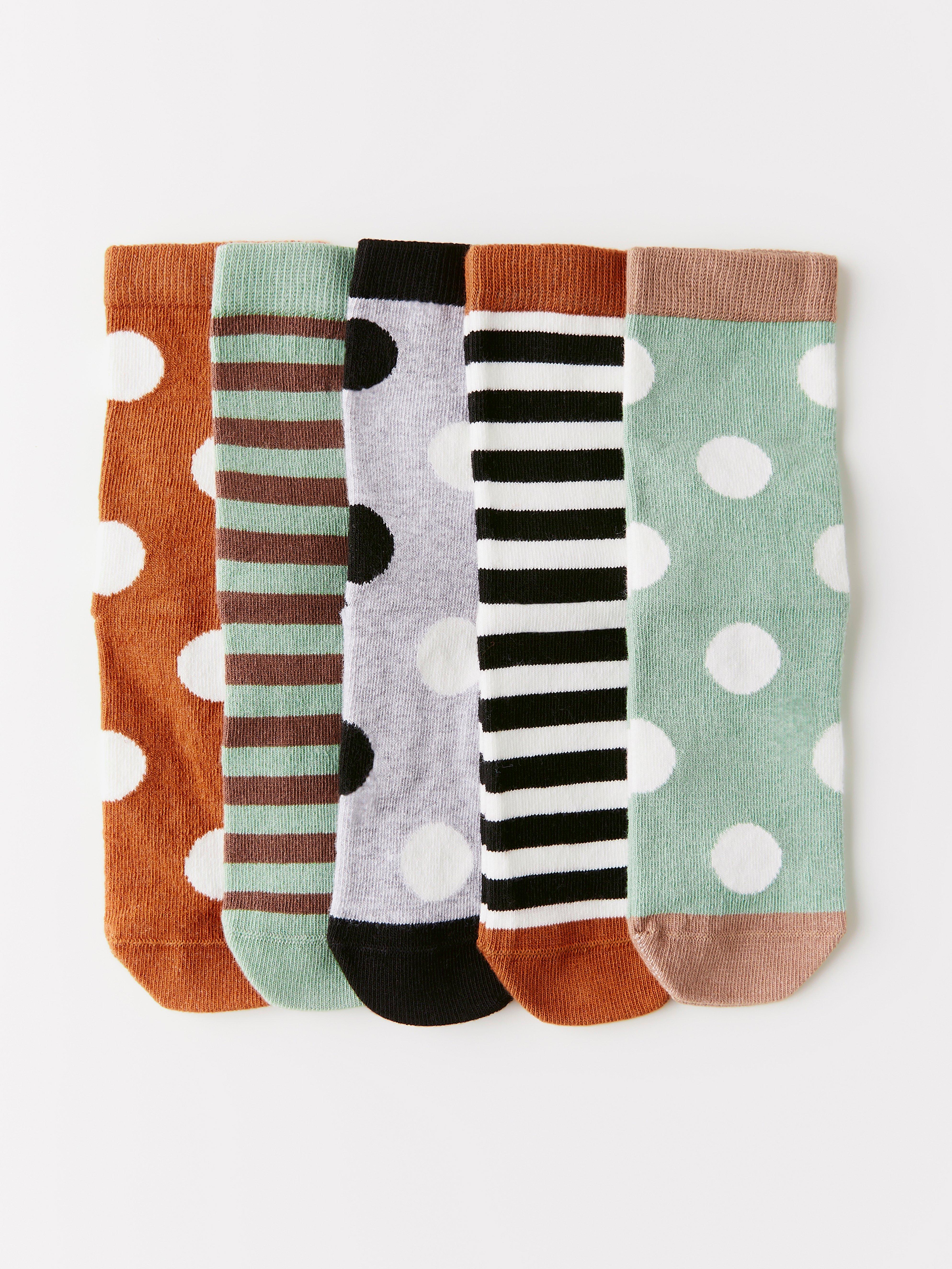 patterned socks