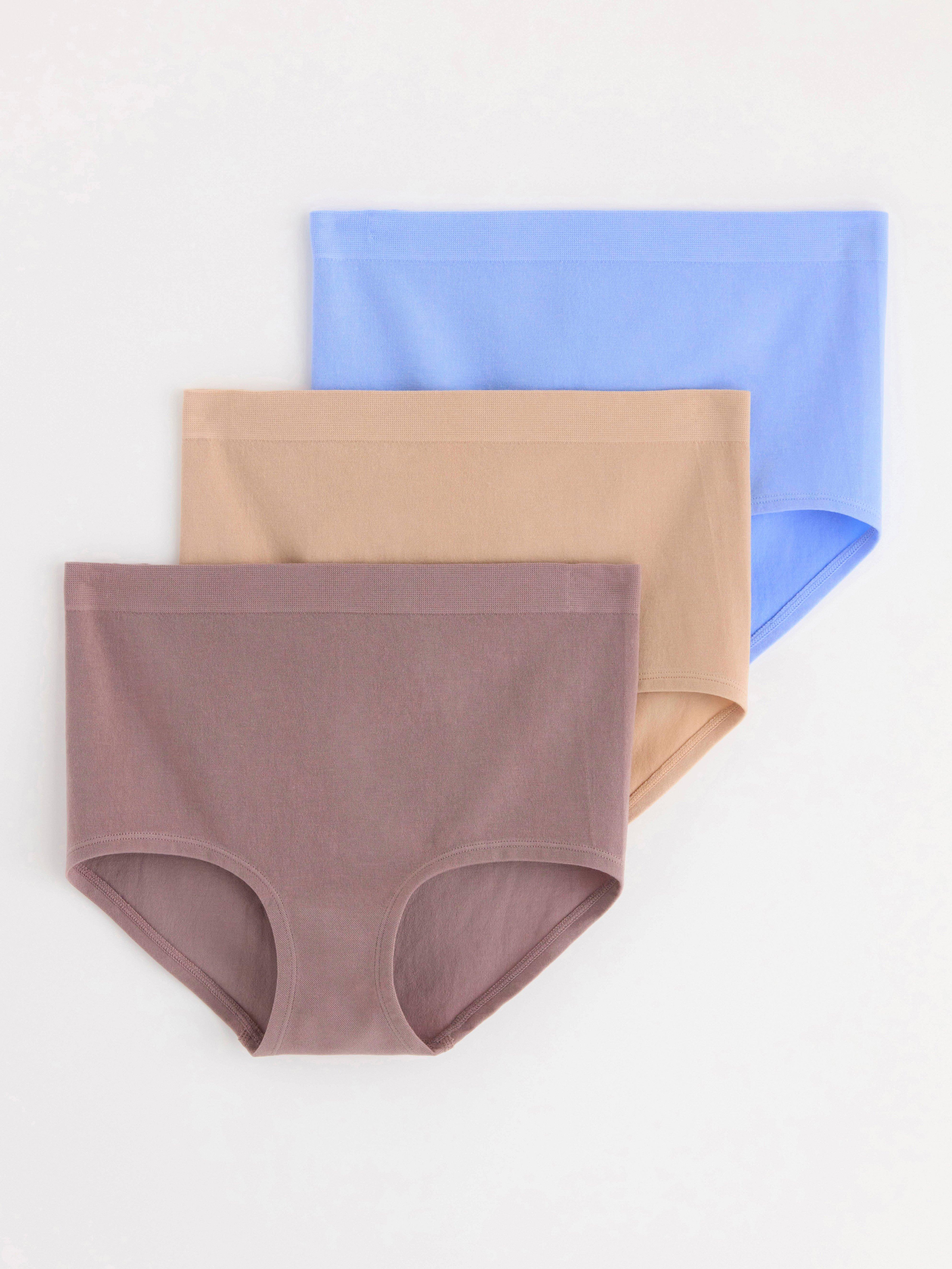 Buy CALIST 25 Pieces Women Cotton Seamless Panties Set Medium