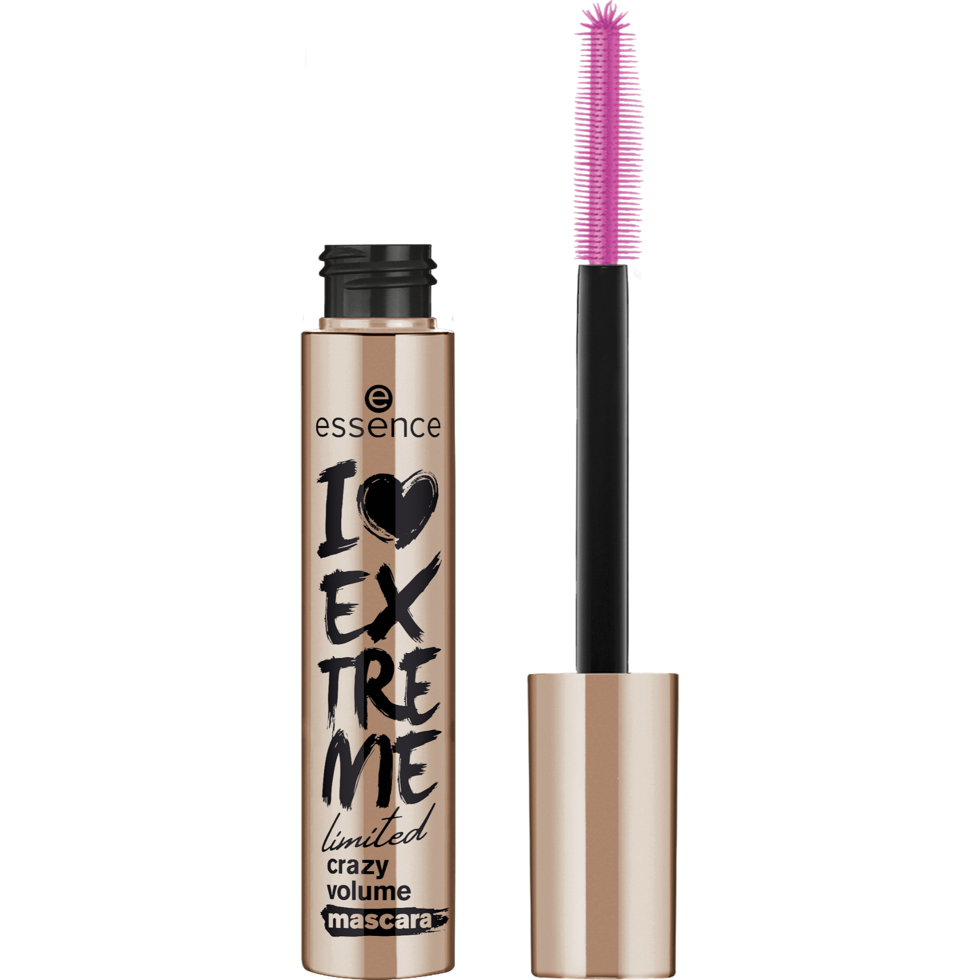 the glowin' golds I LOVE EXTREME limited crazy volume mascara