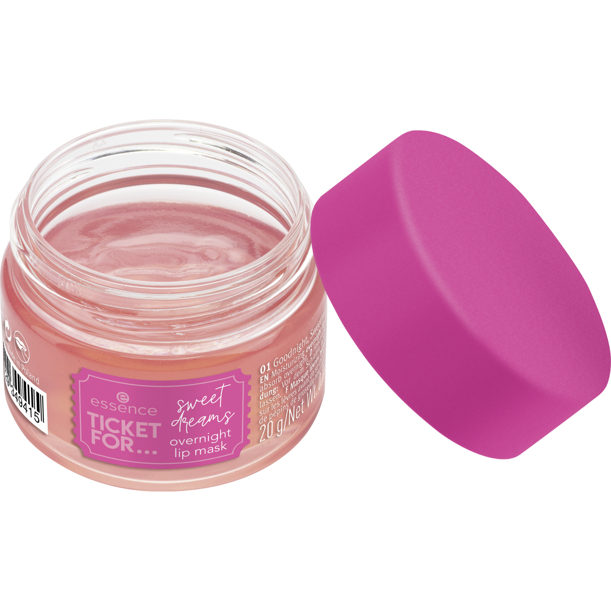 TICKET FOR... sweet dreams overnight lip mask