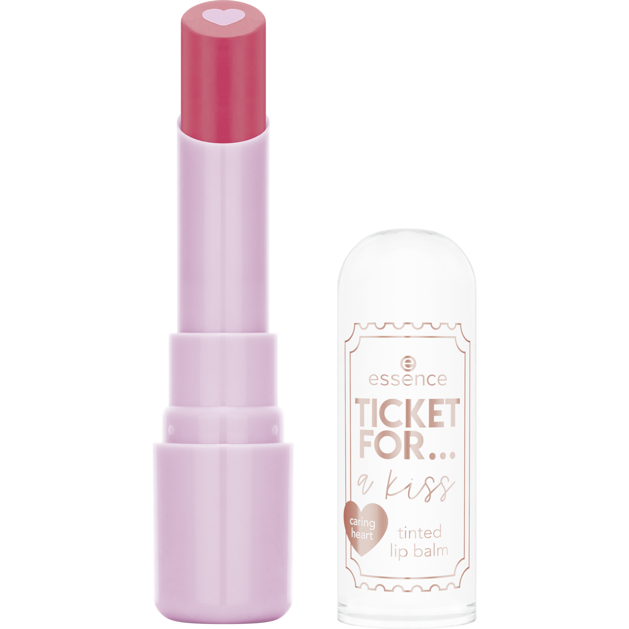TICKET FOR... a kiss tinted lip balm