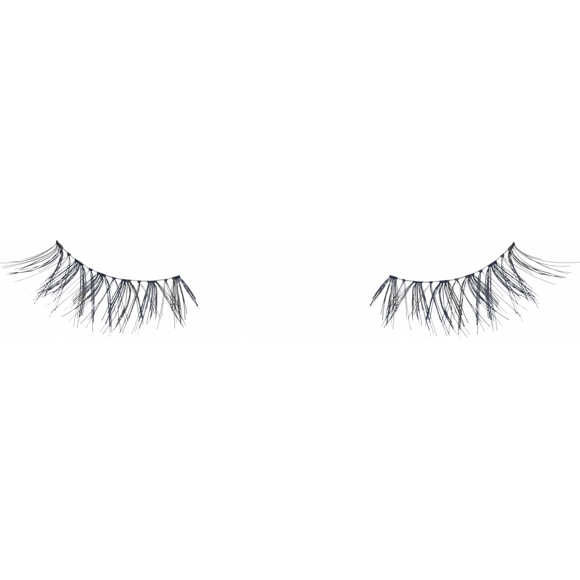 Faux cils 3/4 prédécoupés