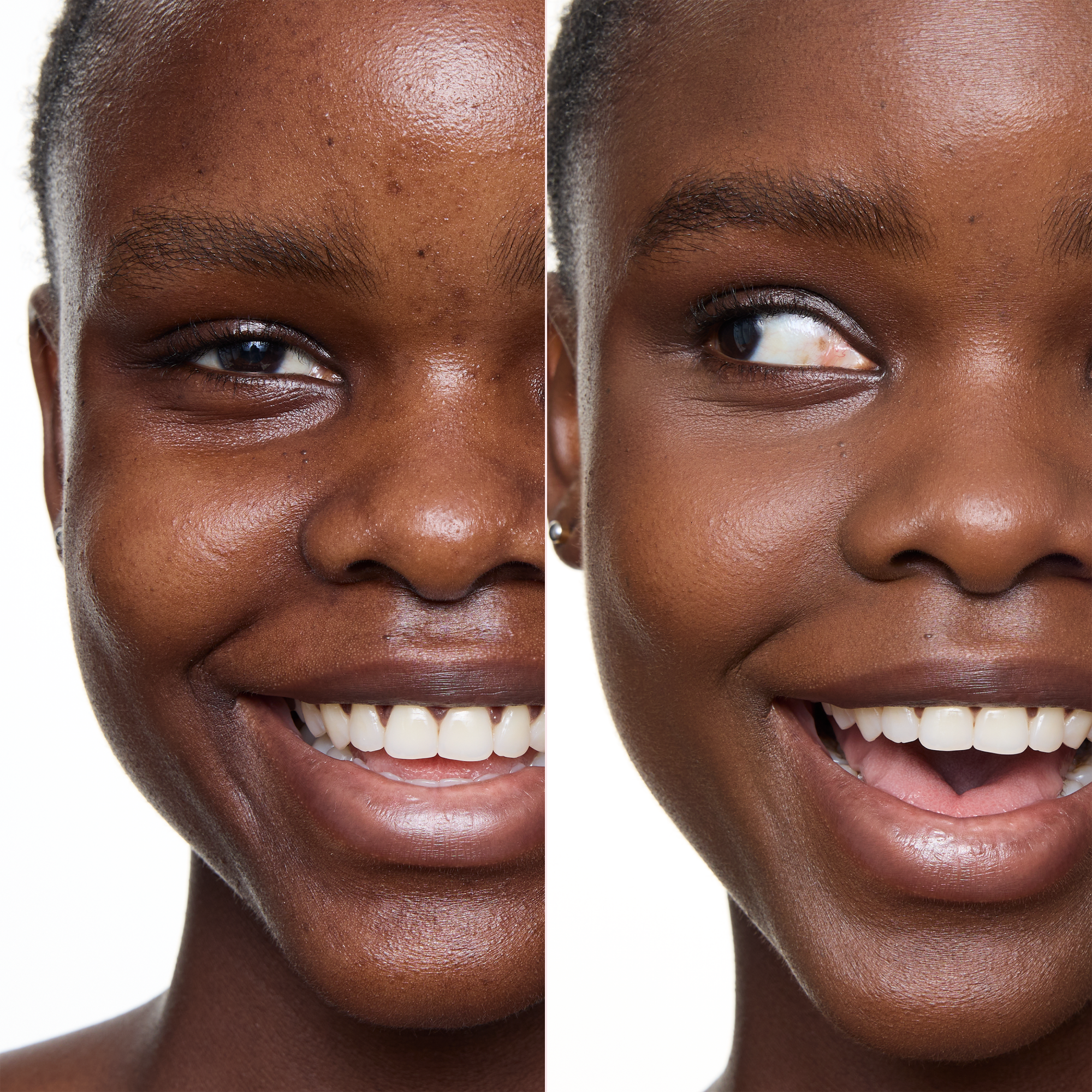 kompaktní pudr all about matt! lavender – Application Before After - Product item 5 of 9