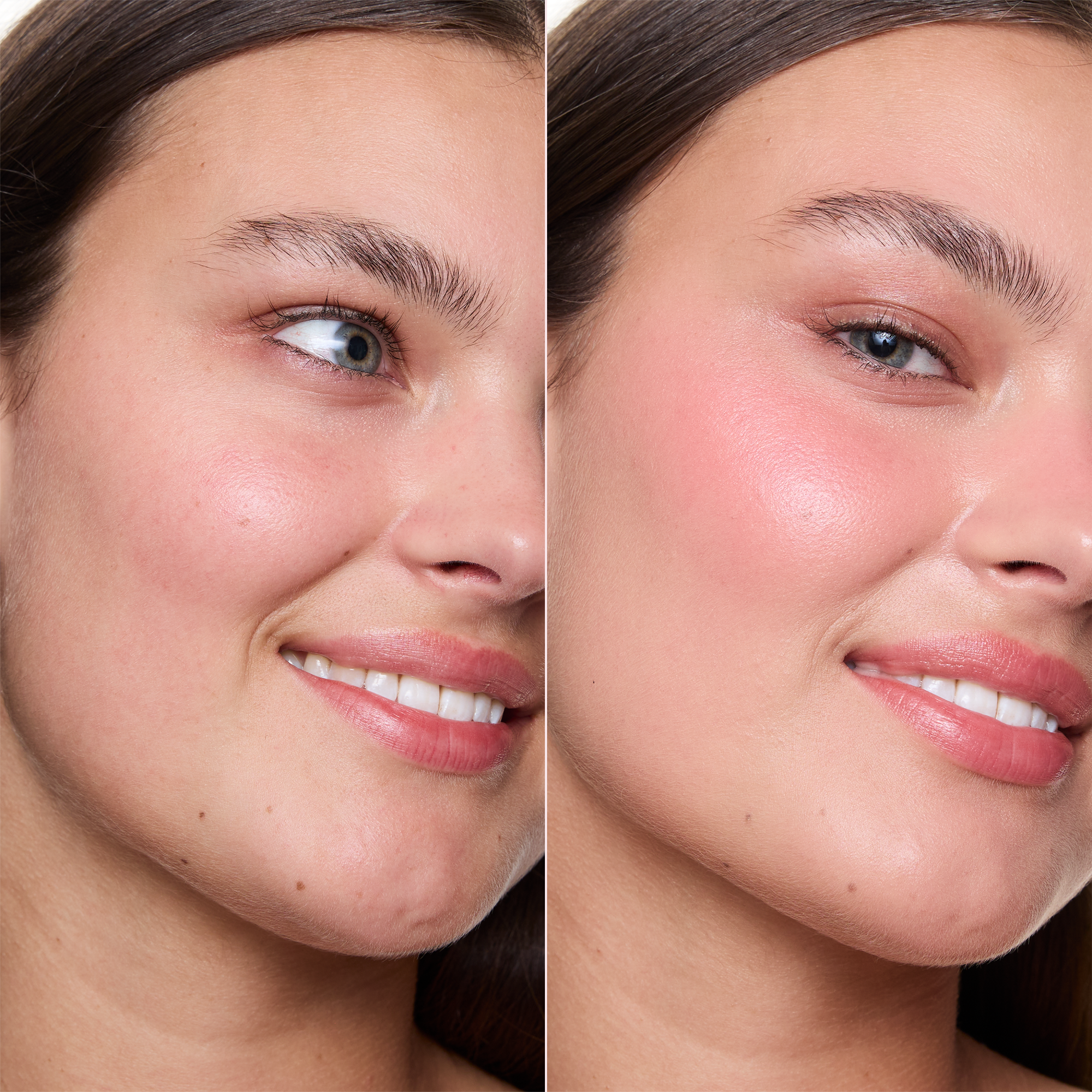 water DEW SERUM BLUSH – Application Before After - Product item 6 of 12