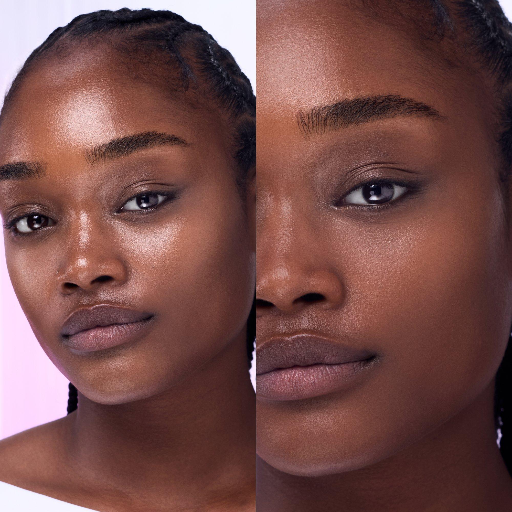 Matující podklad Velvet Cloud – Application Before After - Produktová položka 3 6