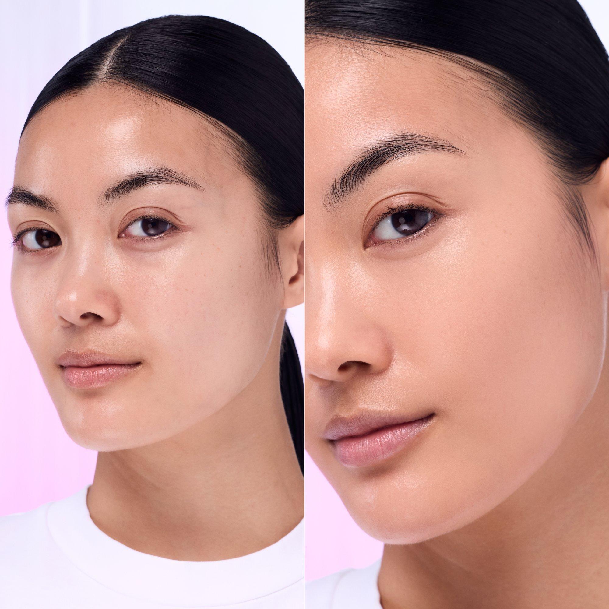 Upiększająca baza pod makijaż Soft Balance – Application Before After - Produkt 1 z 4