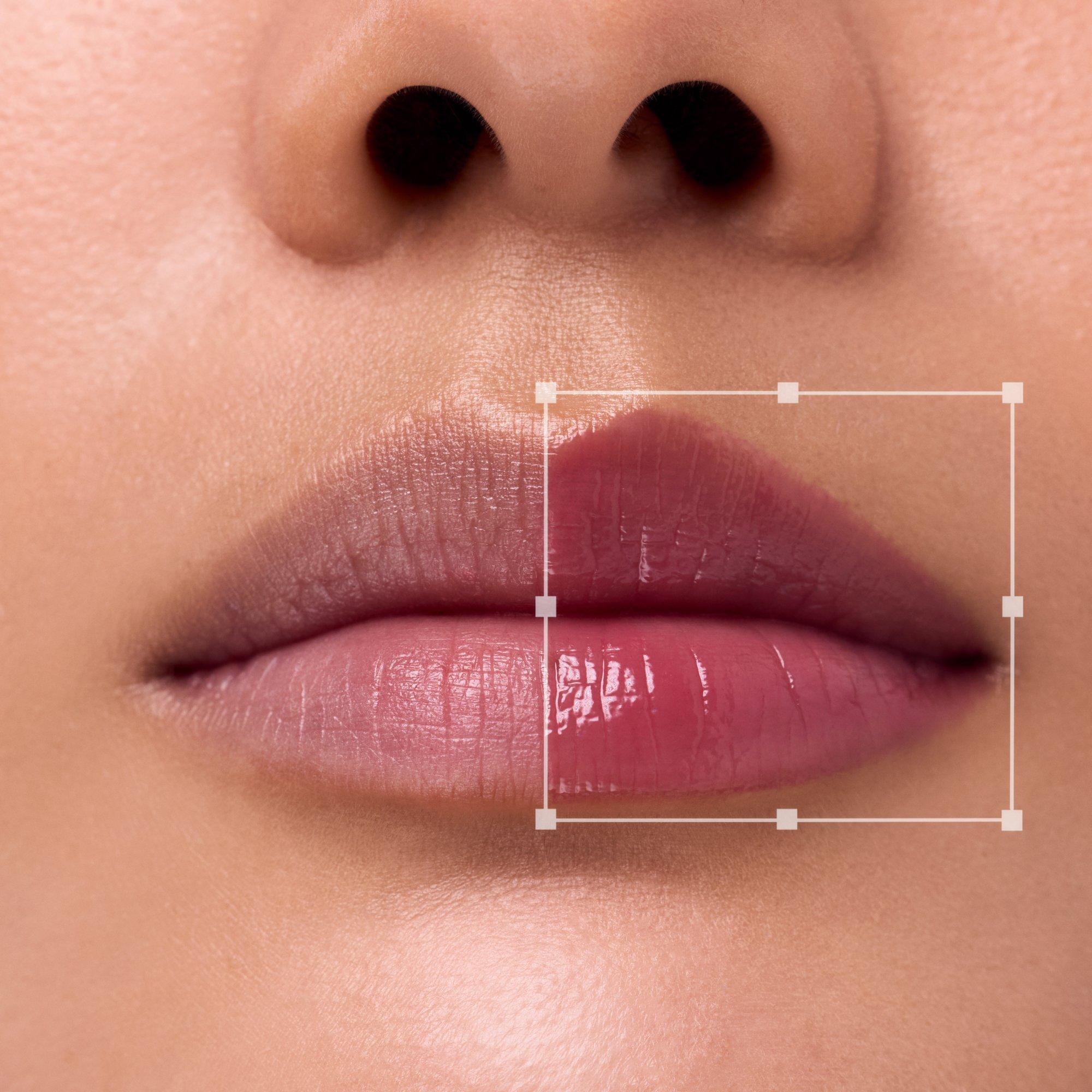 PDRN Moisture Lip Butter – Application Before After - Produkt Element 6 von 8
