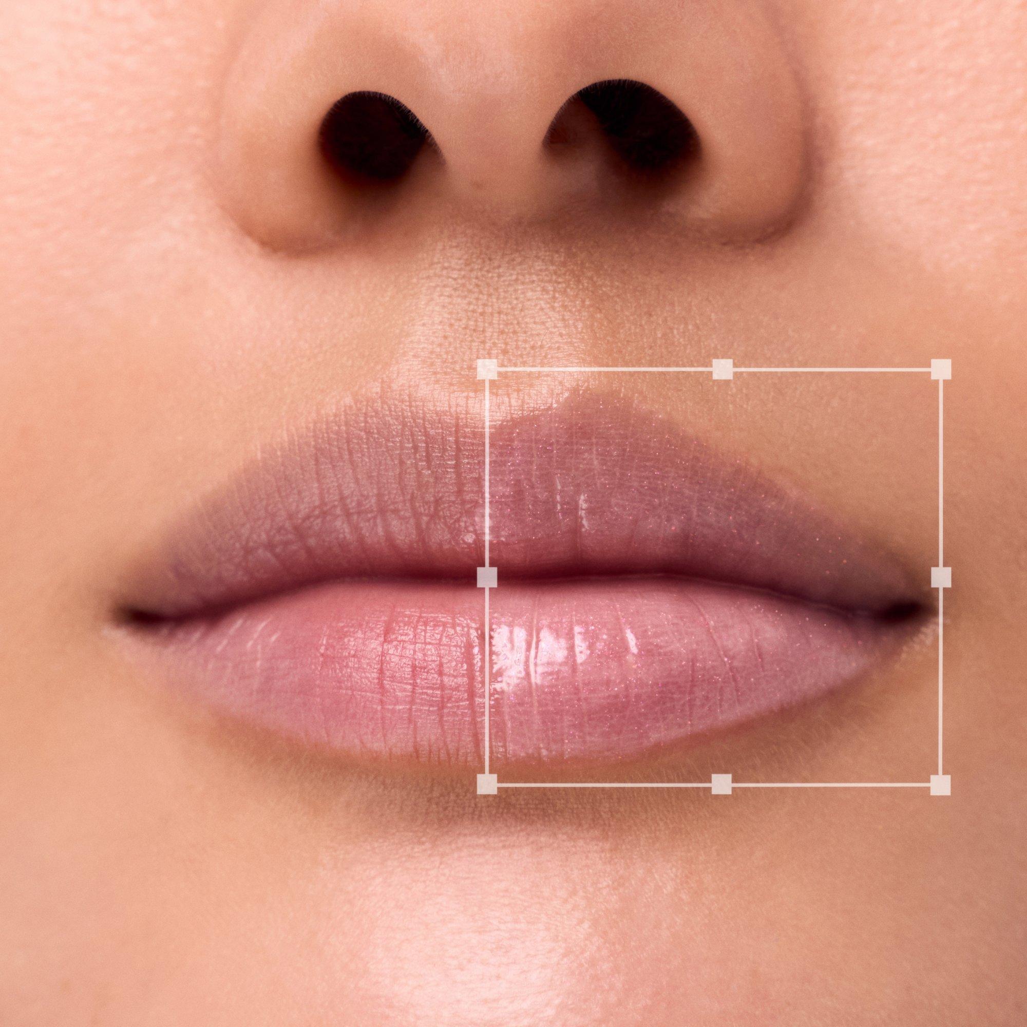 PDRN Moisture Lip Butter – Application Before After - Produkt Element 5 von 7