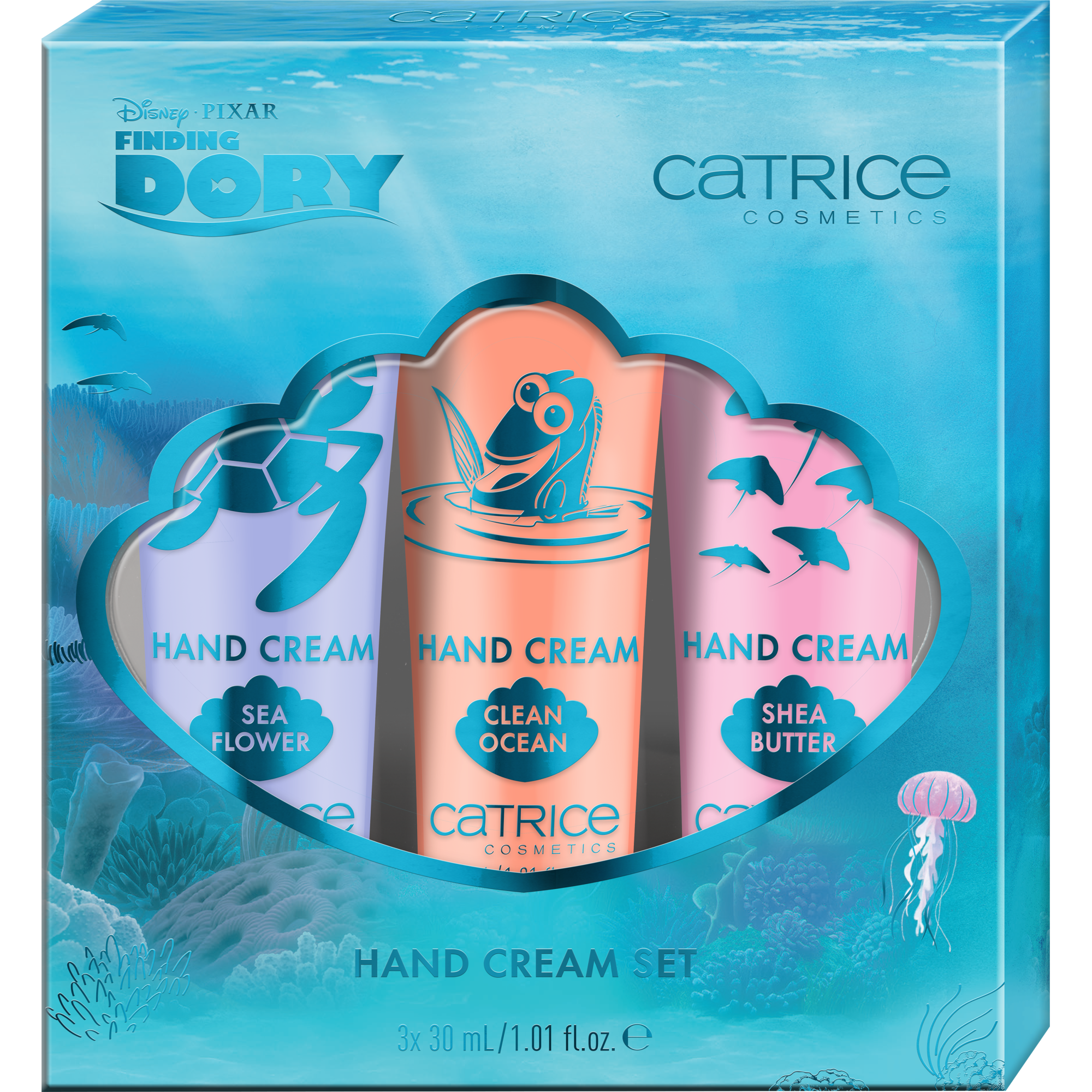 Disney Pixar Finding Dory Hand Cream Set – Product Outer Packaging Closed - Produkt Element 2 von 5