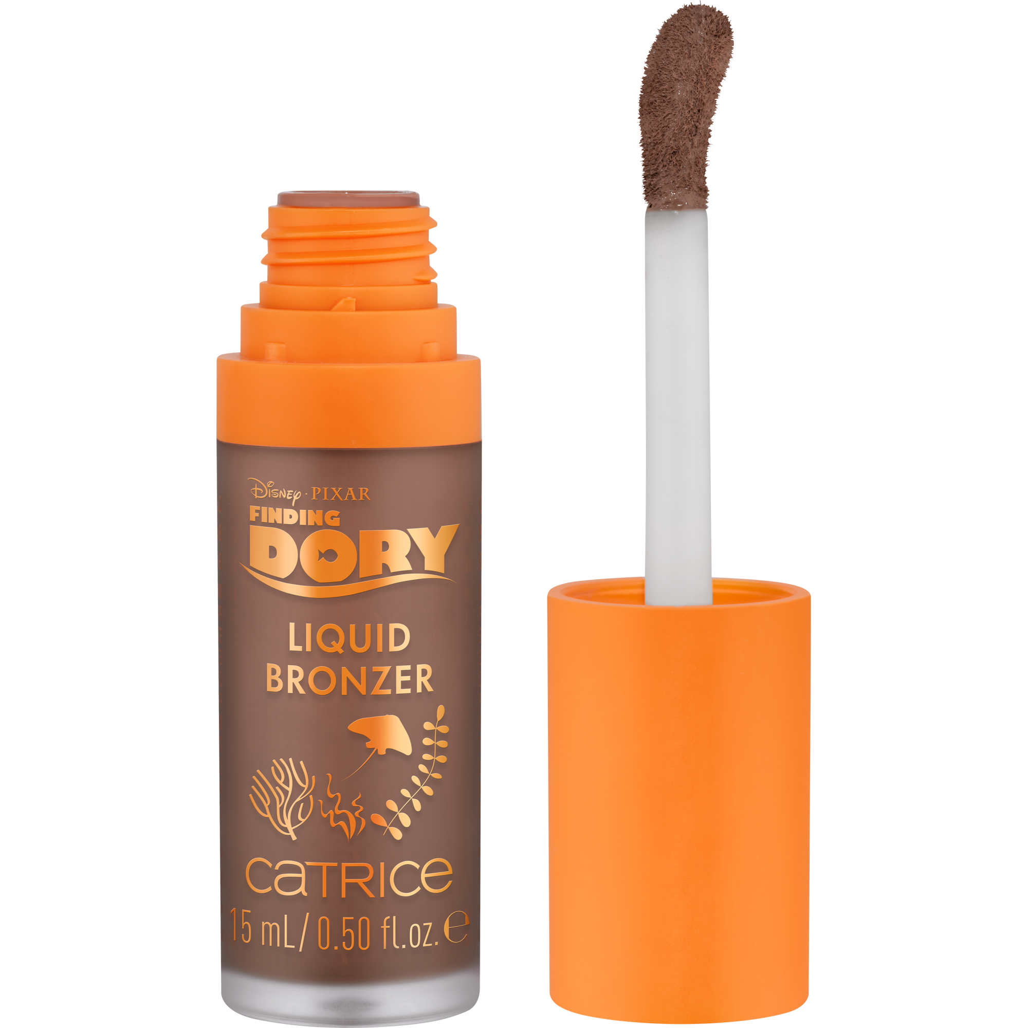 Disney Pixar Finding Dory Matte Liquid Bronzer – Product Front View Full Open - Produkt Element 1 von 5