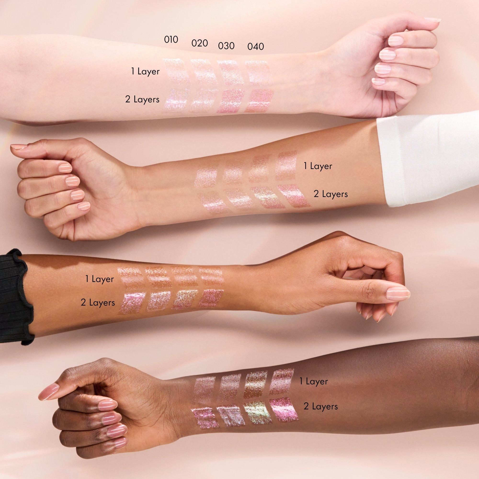 ملمع الشفاه Diamond Glaze – Application Swatch Together - Product item 3 of 12