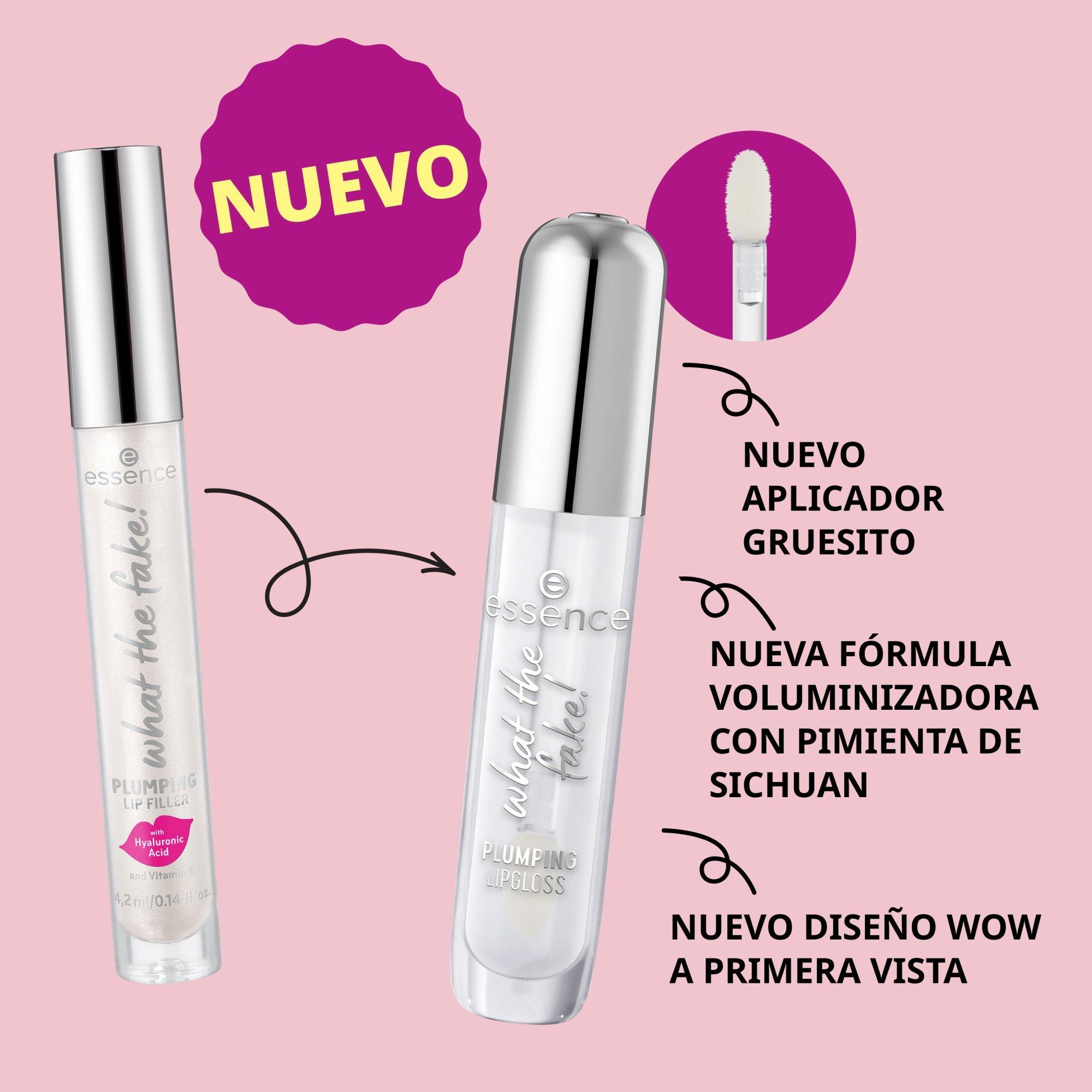 what the fake! Brillo de labios voluminizador