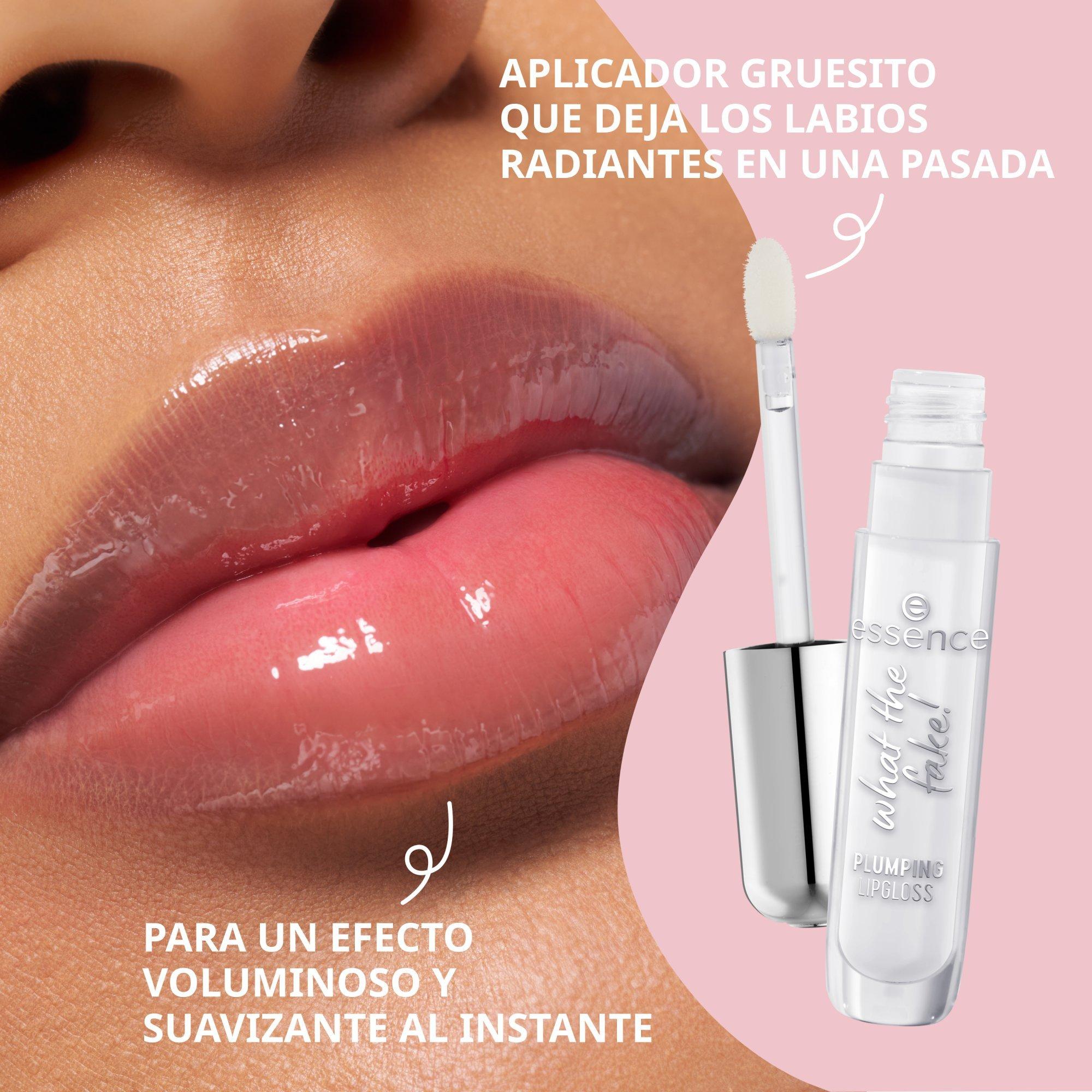 what the fake! Brillo de labios voluminizador