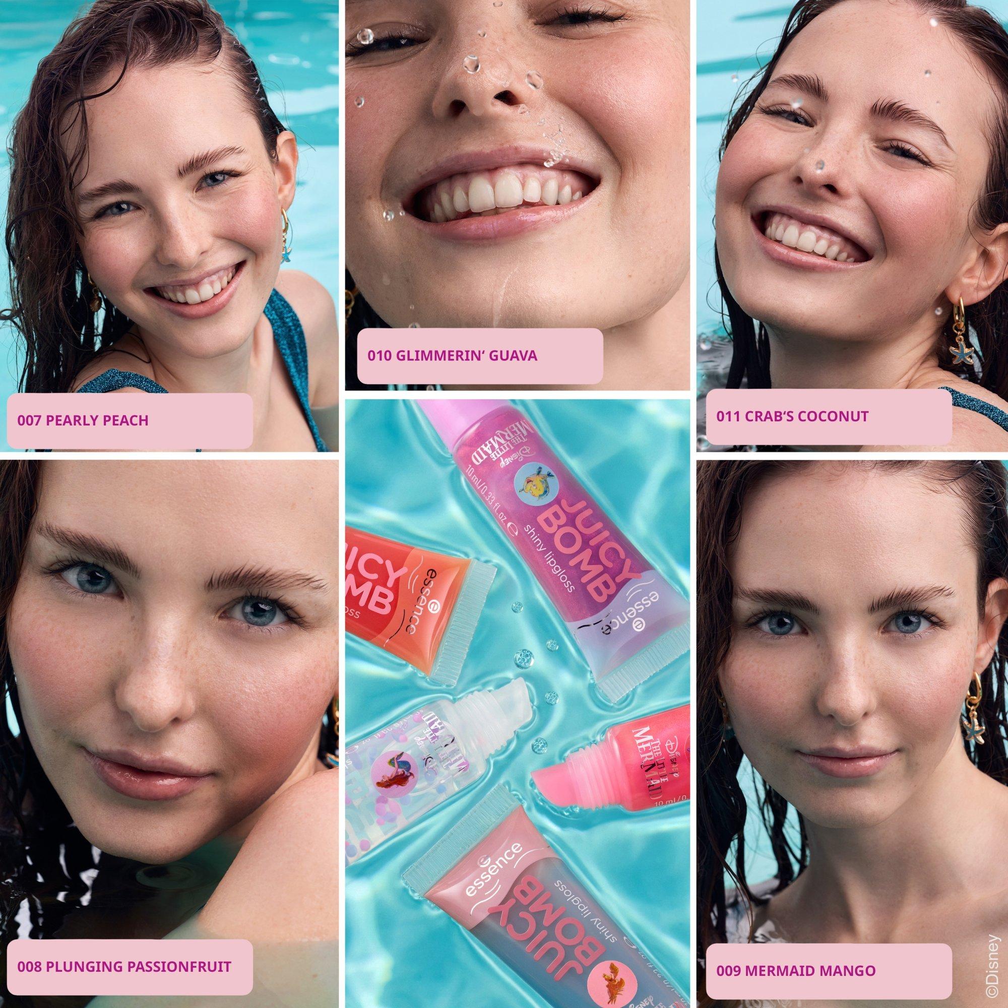 Disney THE LITTLE MERMAID JUICY BOMB sjajna ekipa sjajila za usne