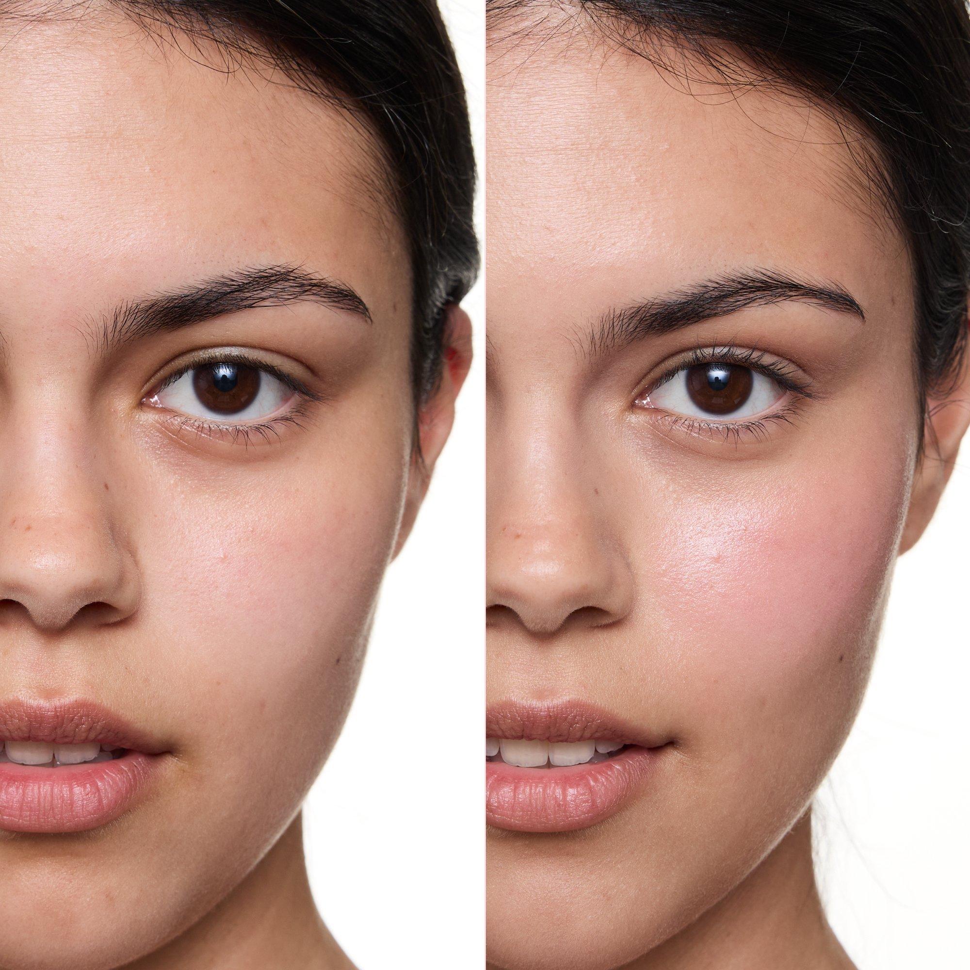 water DEW SERUM BLUSH – Application Before After - Product item 5 of 10