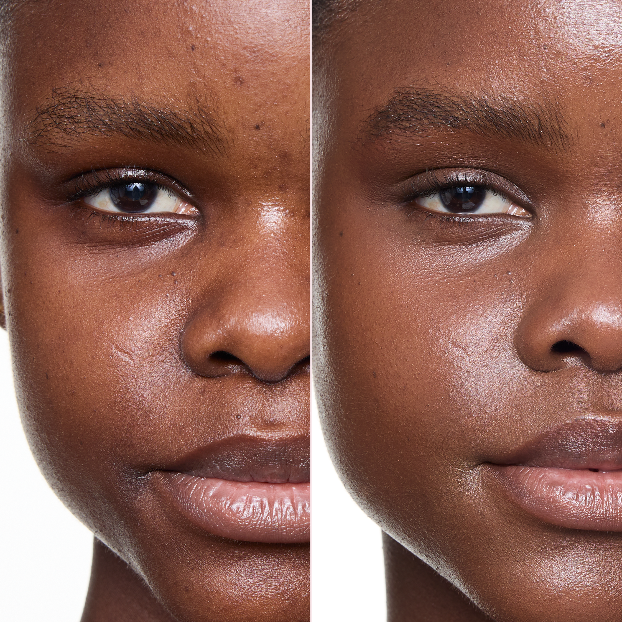 milky GLAZED LIQUID PRIMER – Application Before After - Product item 6 of 10