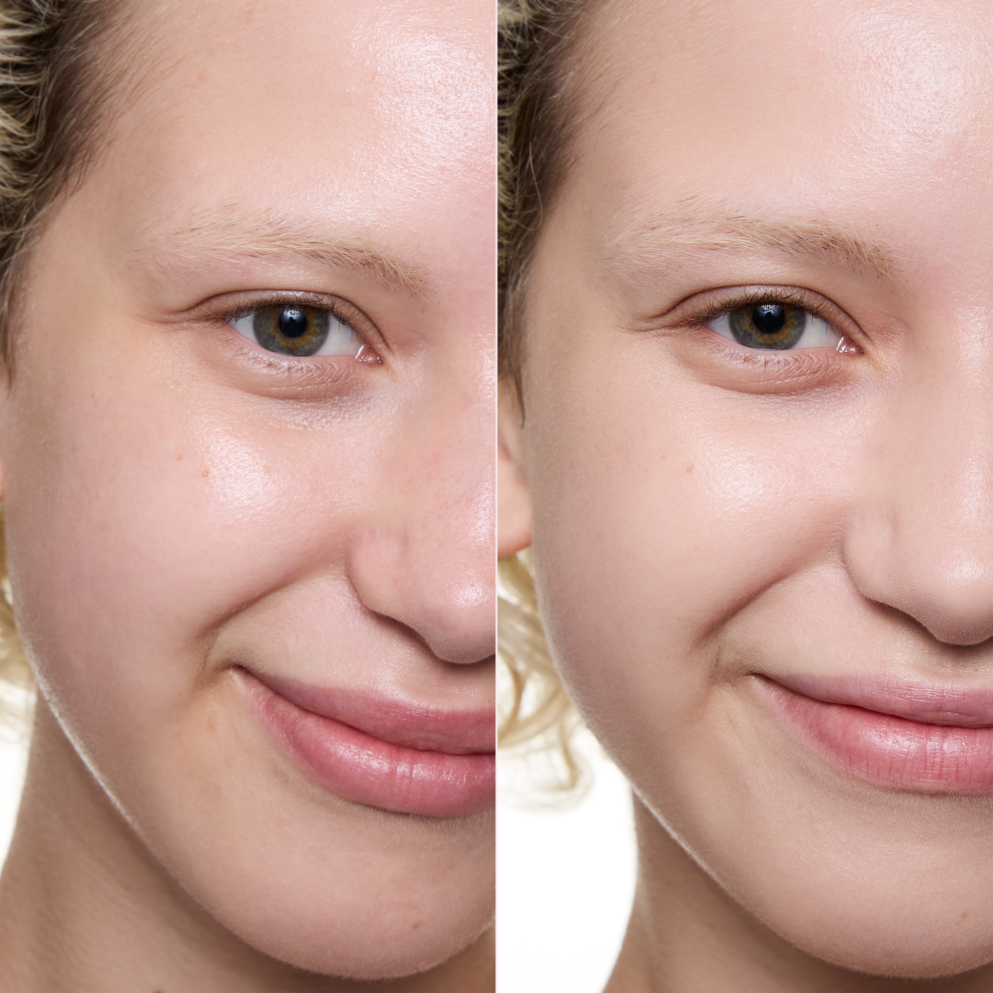 silky CUSHION FOUNDATION – Application Before After - Product item 6 of 9