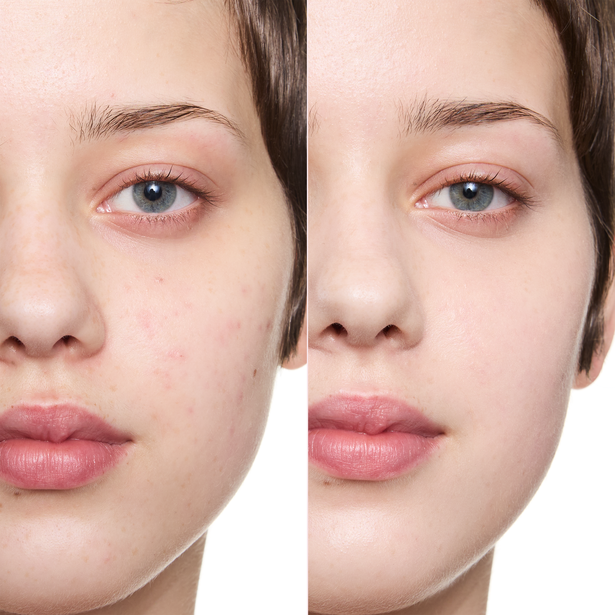 silky CUSHION FOUNDATION – Application Before After - Product item 6 of 9