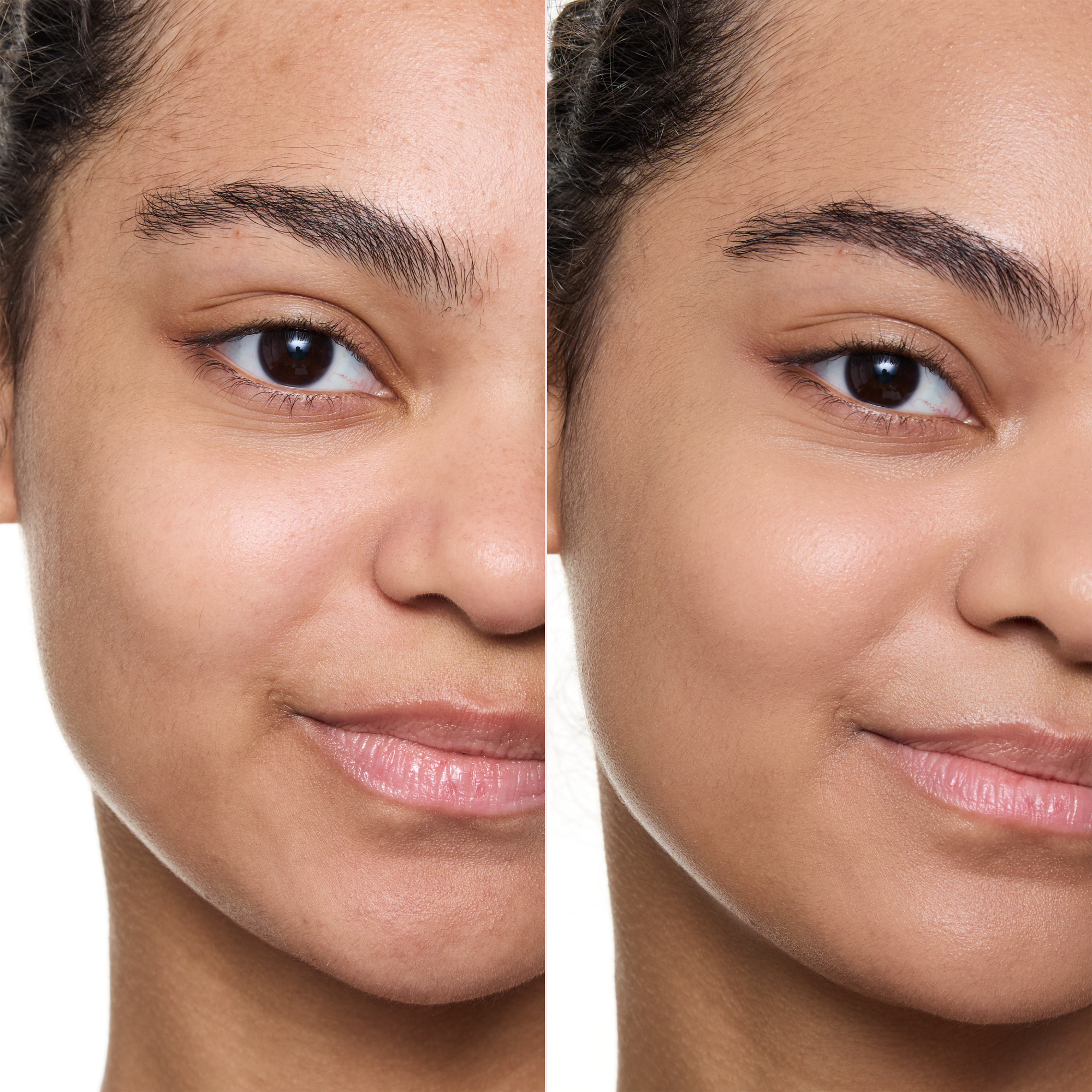 silky CUSHION FOUNDATION – Application Before After - Product item 6 of 10