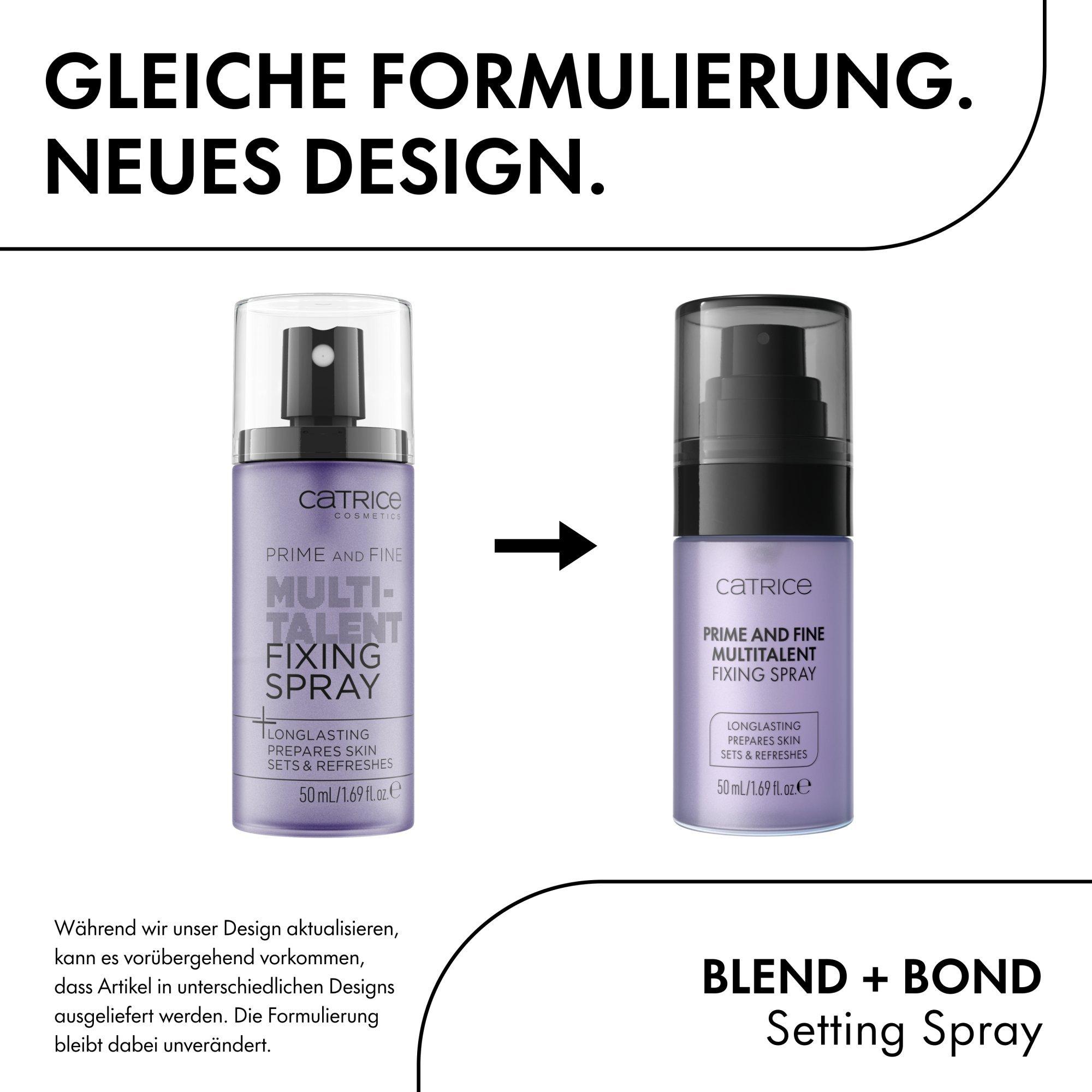 Prime And Fine Multitalent Fixing Spray – Info Graphic - Produkt Element 3 von 5