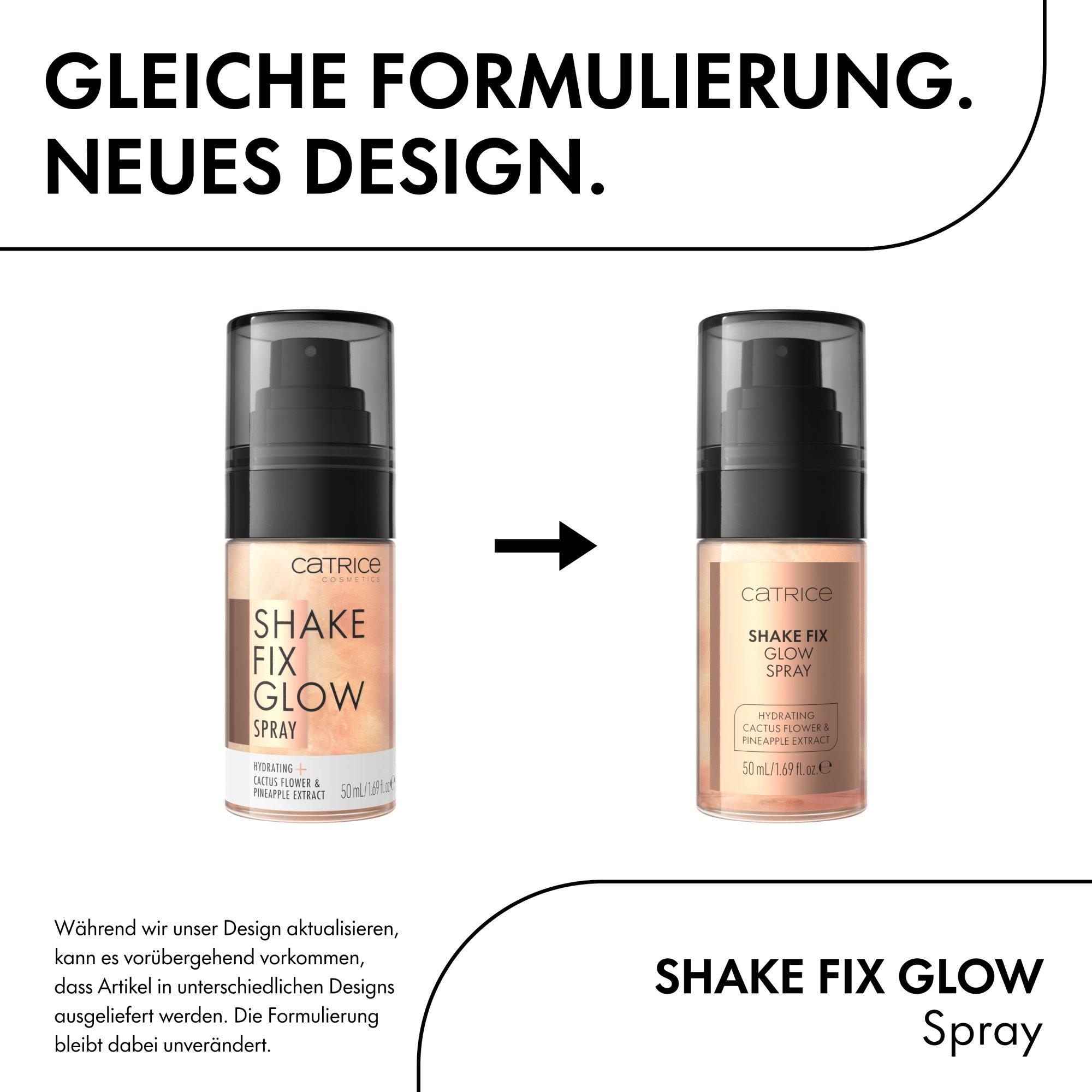 Shake Fix Glow Spray – Info Graphic - Produkt Element 3 von 3