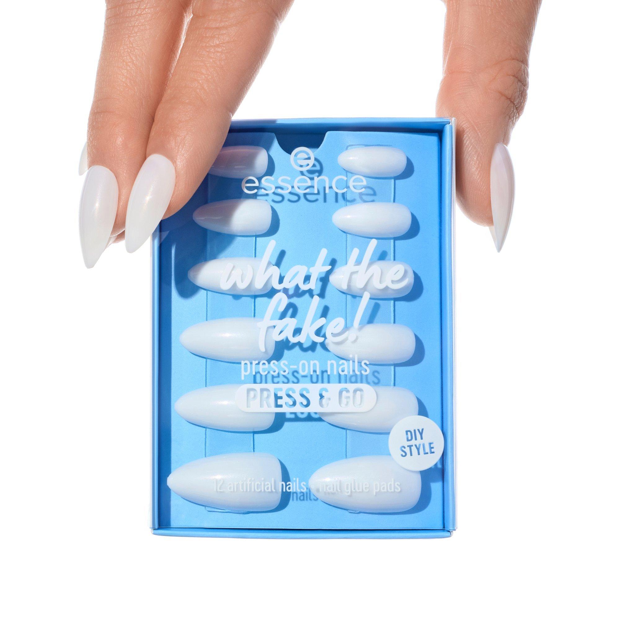 what the fake! press-on nails PRESS & GO