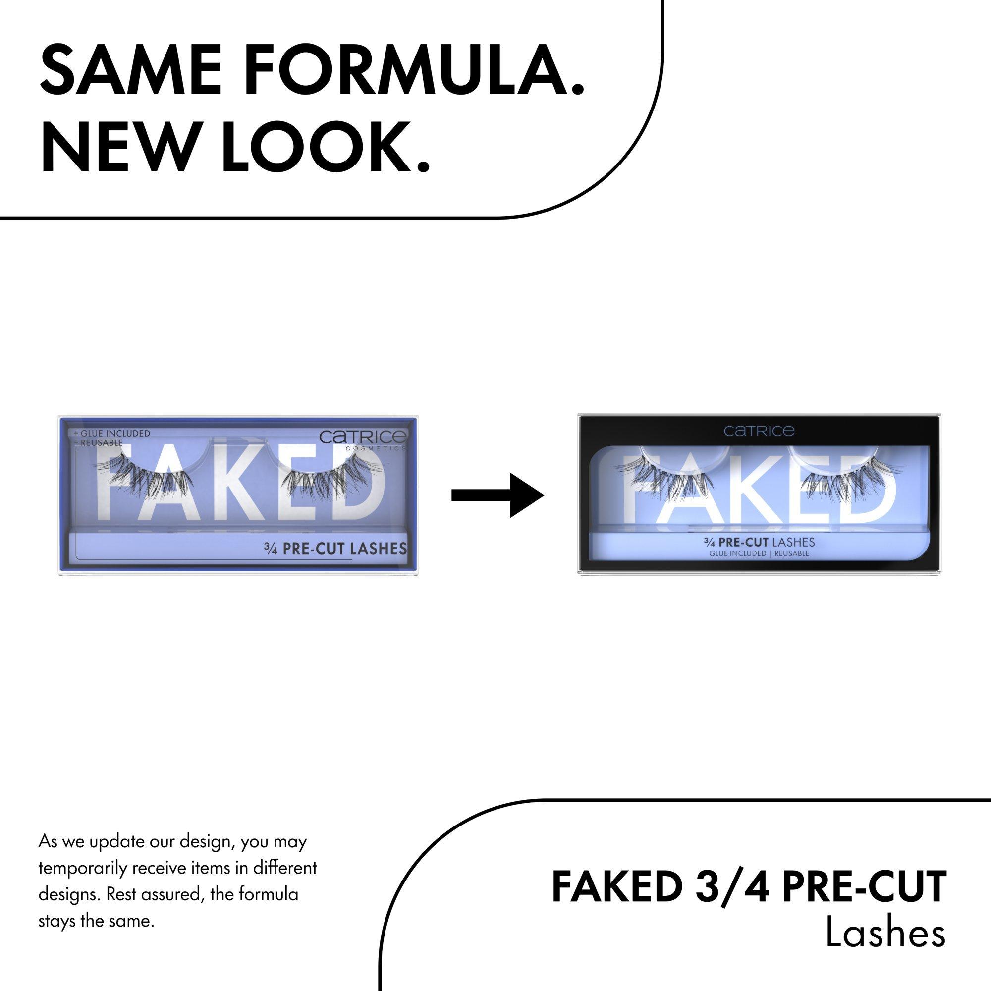 Faked 3/4 Pre-Cut Umetne trepalnice