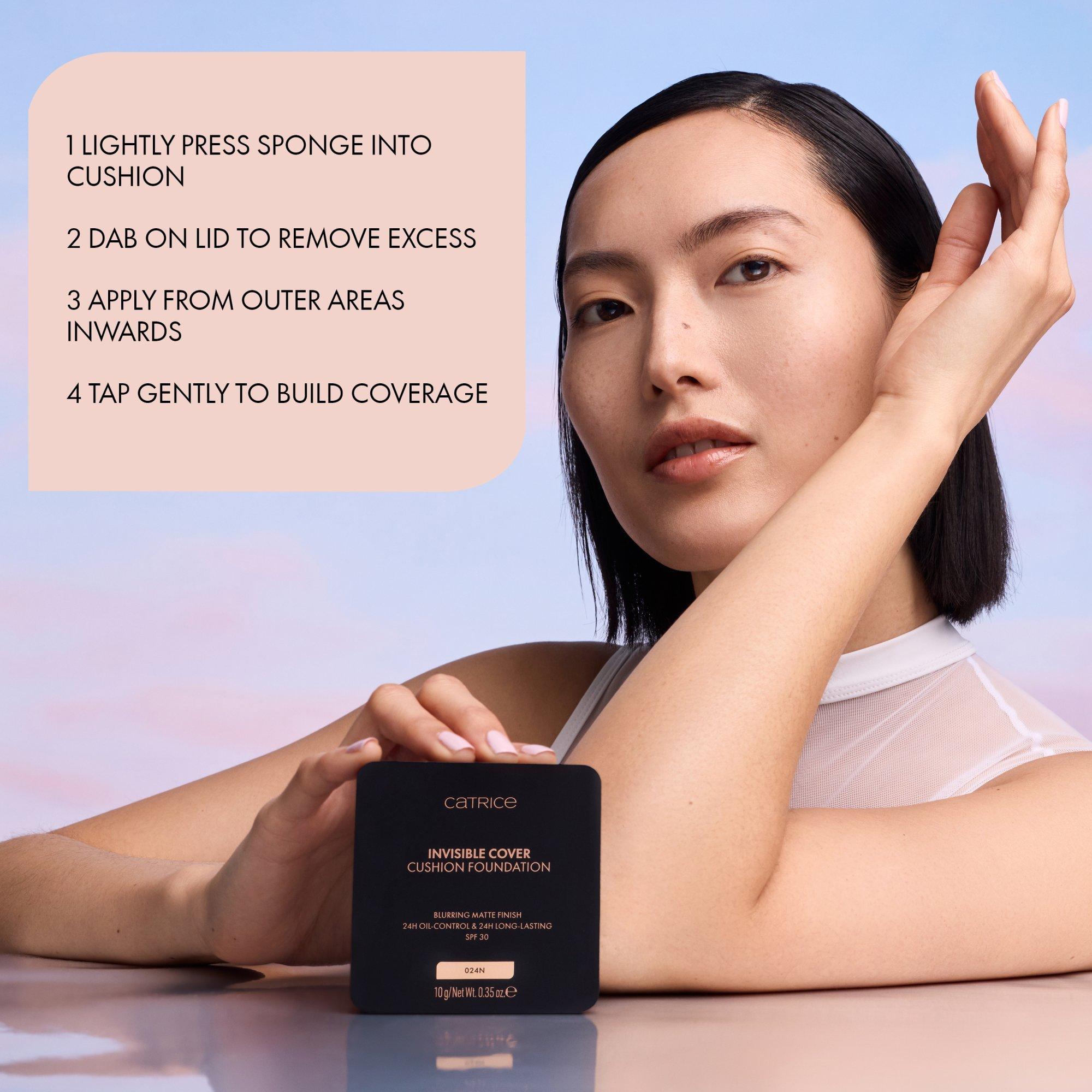 Base de maquillaje Cushion Invisible Coverº