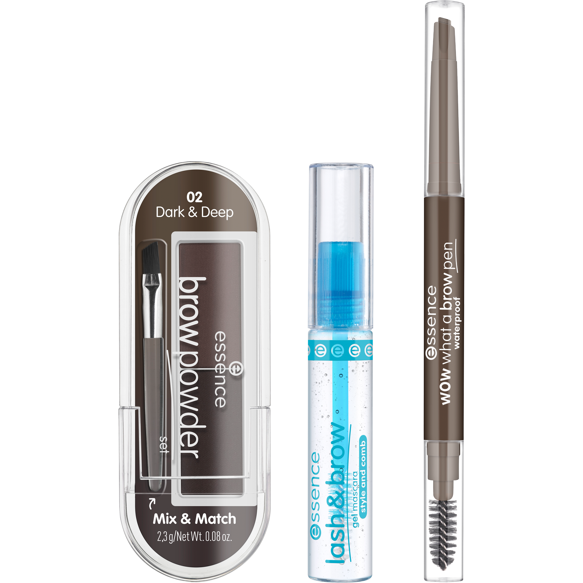 easy & WOW brow set za obrve medium