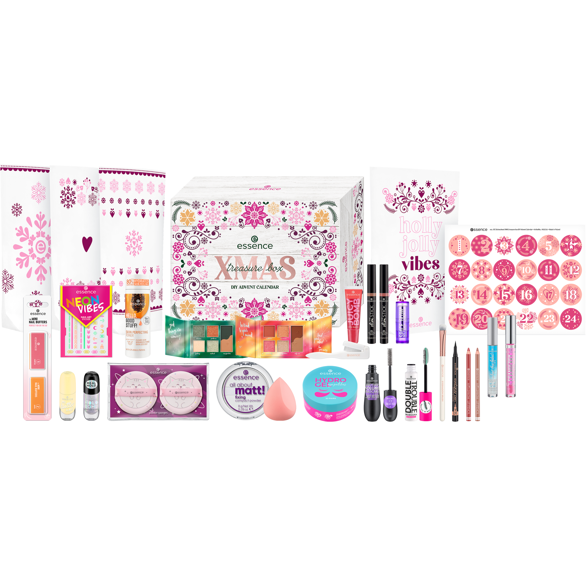 XMAS treasure box DIY ADVENT CALENDAR calendrier de l’Avent