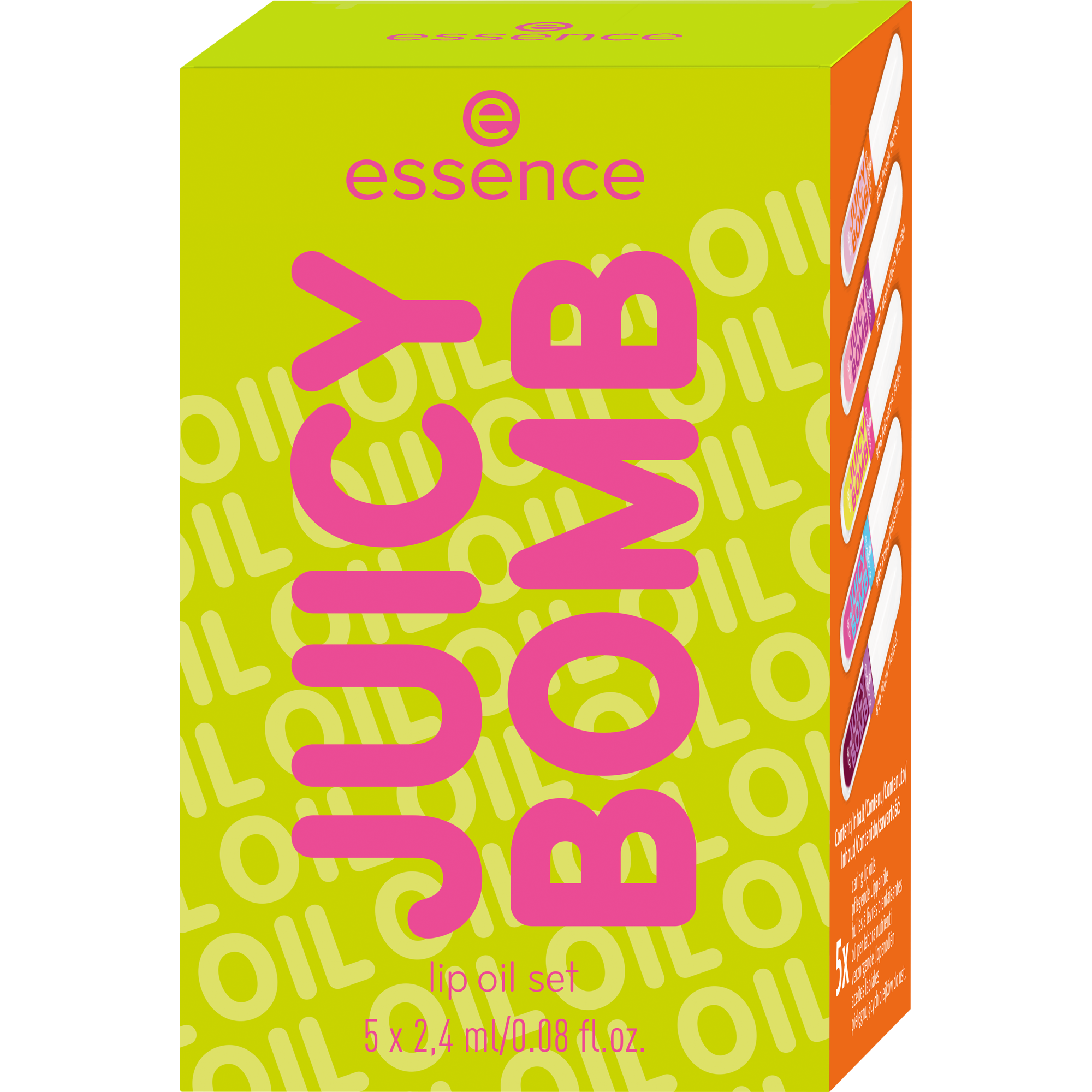 JUICY BOMB lip oil set – Product Outer Packaging Closed - Product item 2 of 10